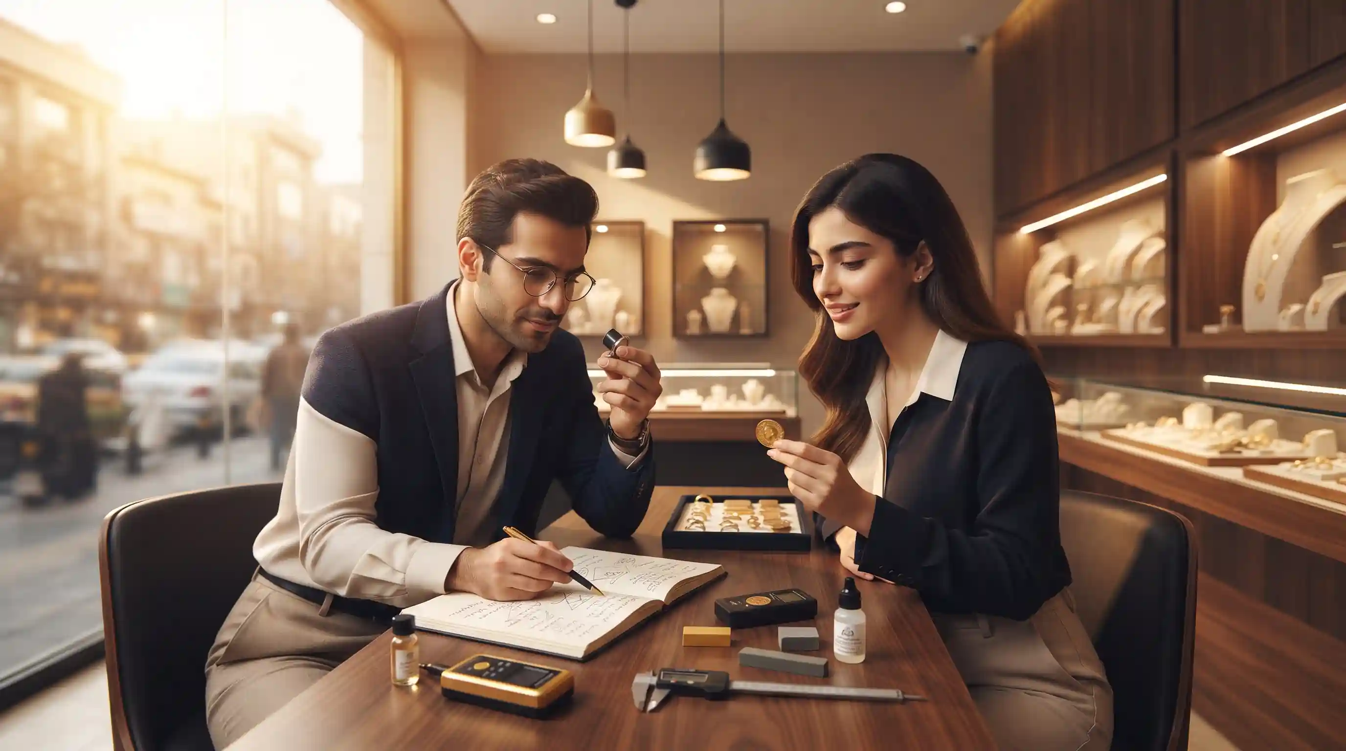 🔍 شناخت عیار، آلیاژها و فنون محاسبات دقیق طلا