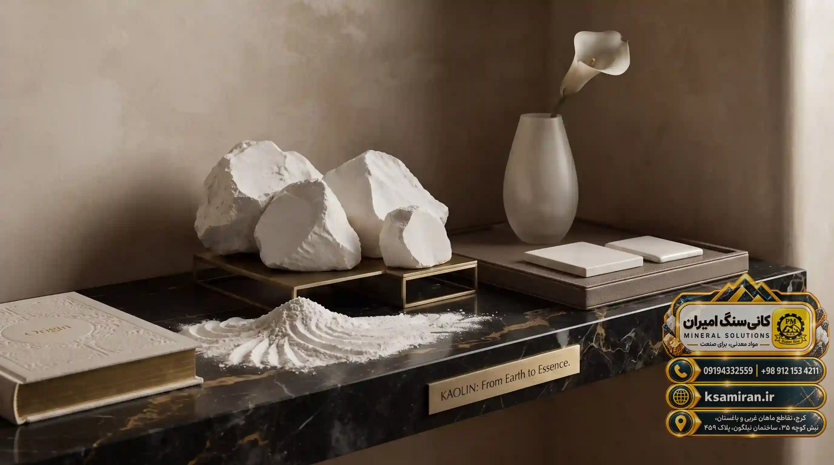 Examination of Technical Characteristics and Particle Grading of Kaolin