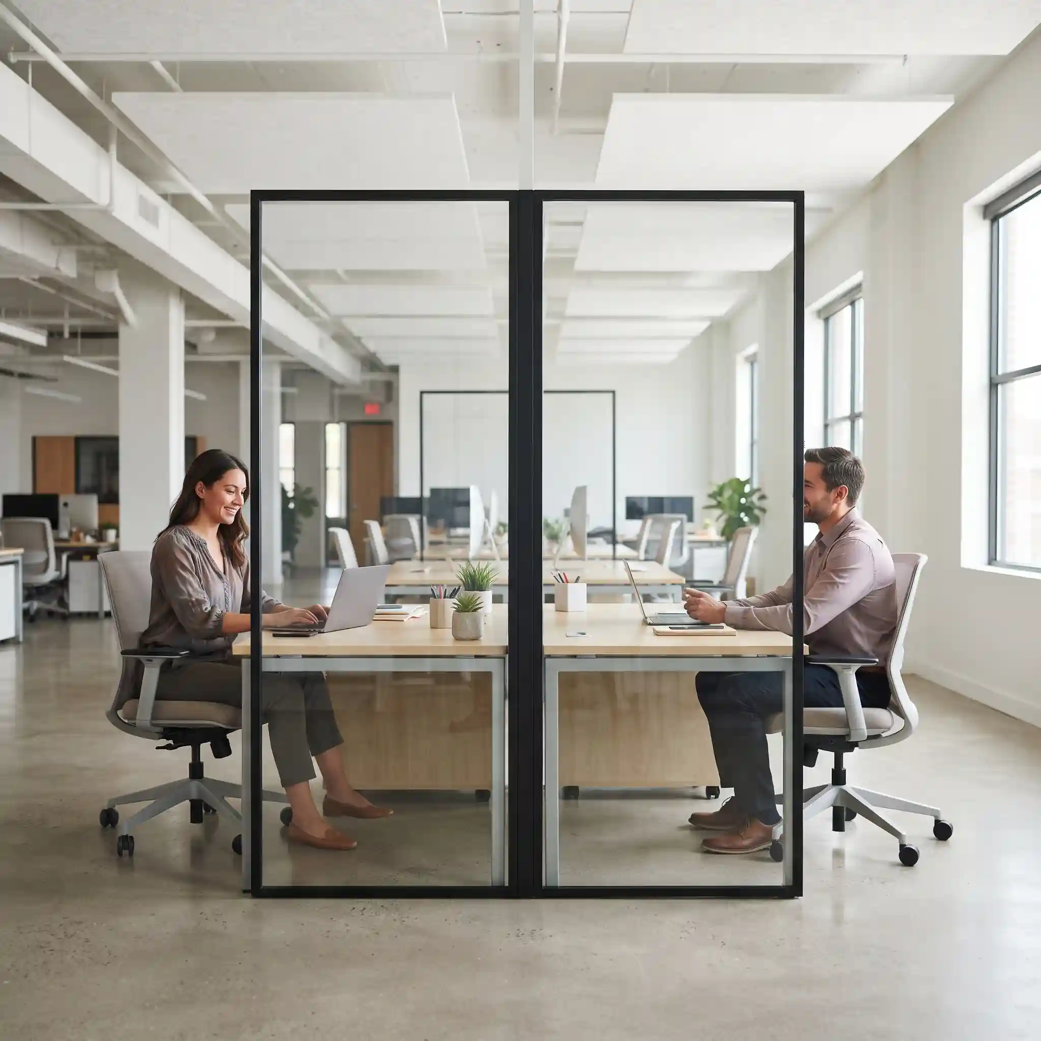راهنمای انتخاب پارتیشن تک جداره ارزان برای محیط اداری