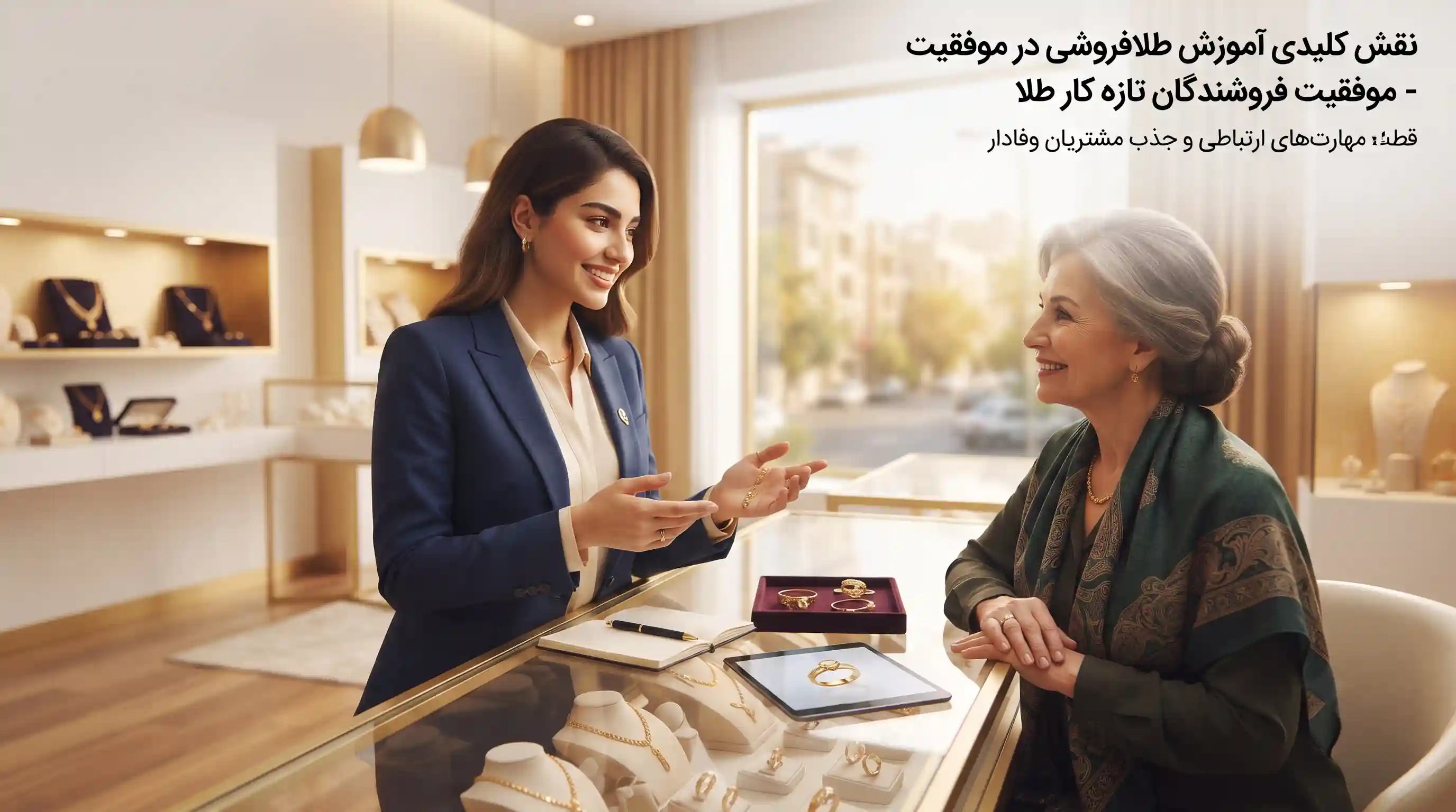 🤝 مهارتهای ارتباطی و جذب مشتریان وفادار