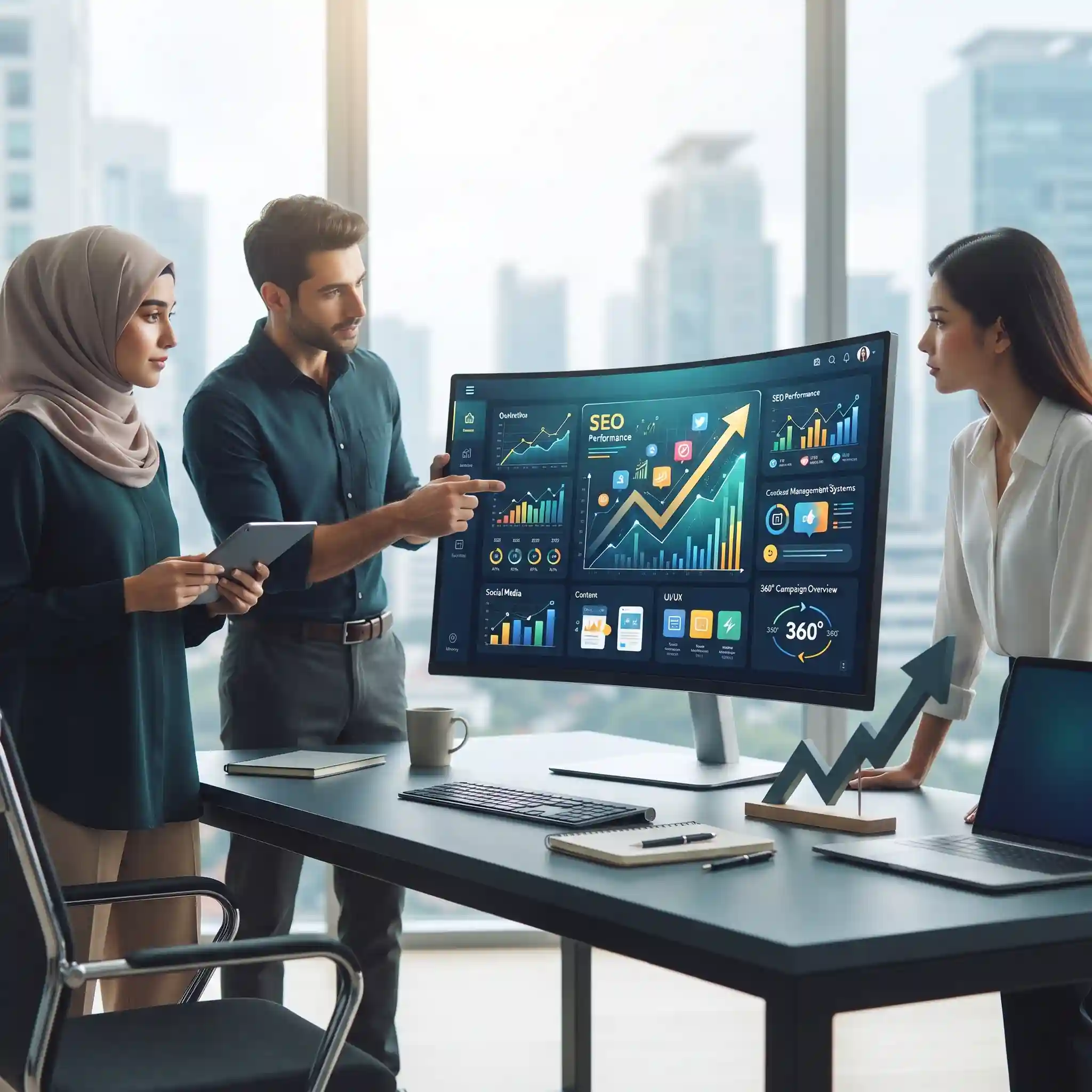 سهم بازار بیشتر با بازاریابی اینترنتی؛ خدمات ویژه رسا وب آفرین