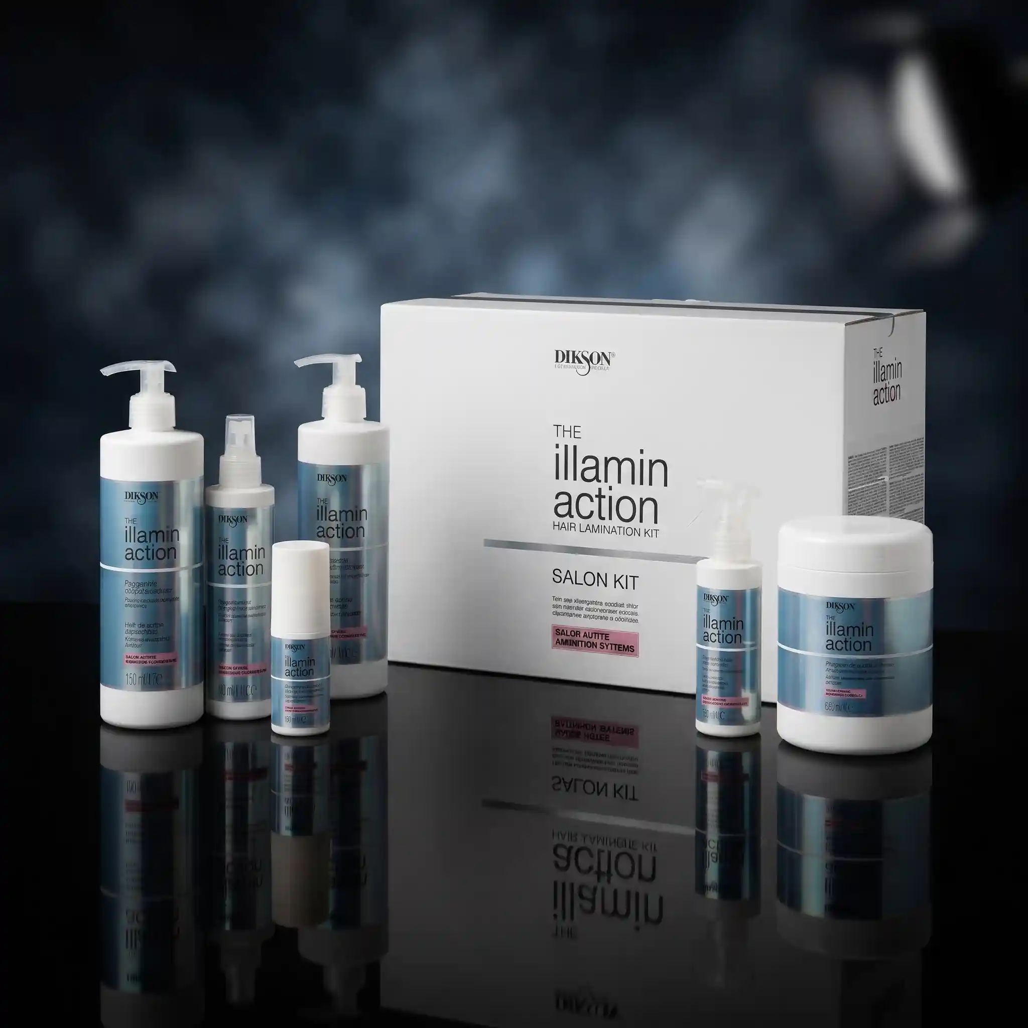 پک لمینت مو‌ دیکسون | Dikson Hair Lamination System با درخشش آینه‌ای