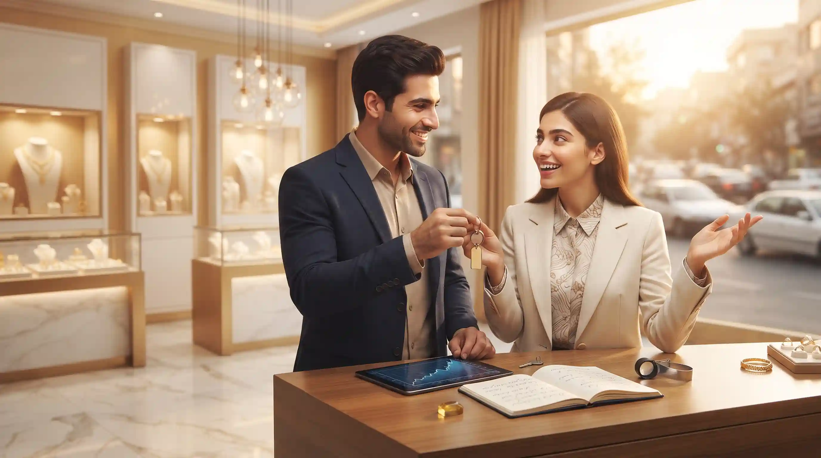 🏢 از رویای استقلال تا واقعیت داشتن مغازه طلافروشی بدون سرمایه