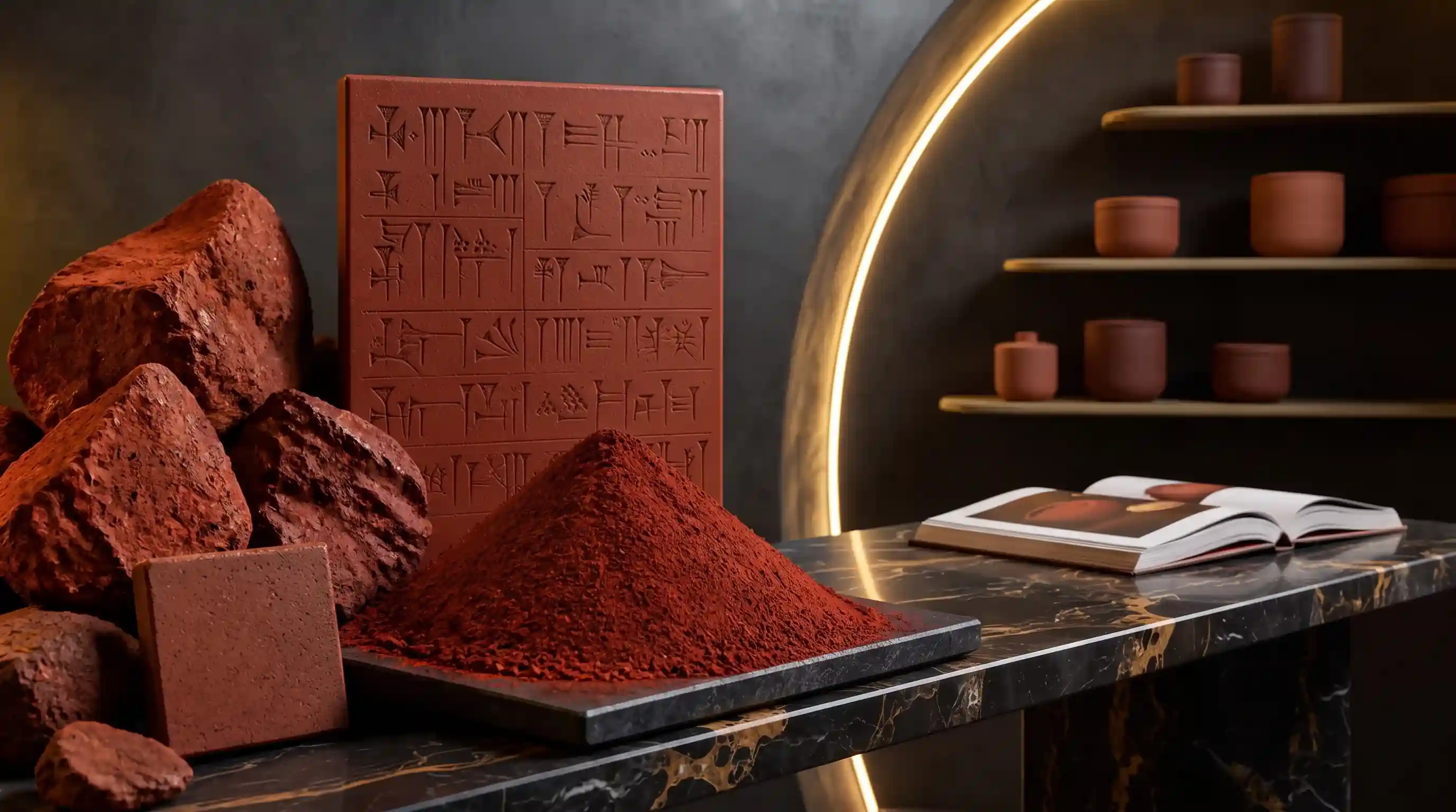 Application of Red Iron Oxide (Ochre) in the Pigment and Paint Industry