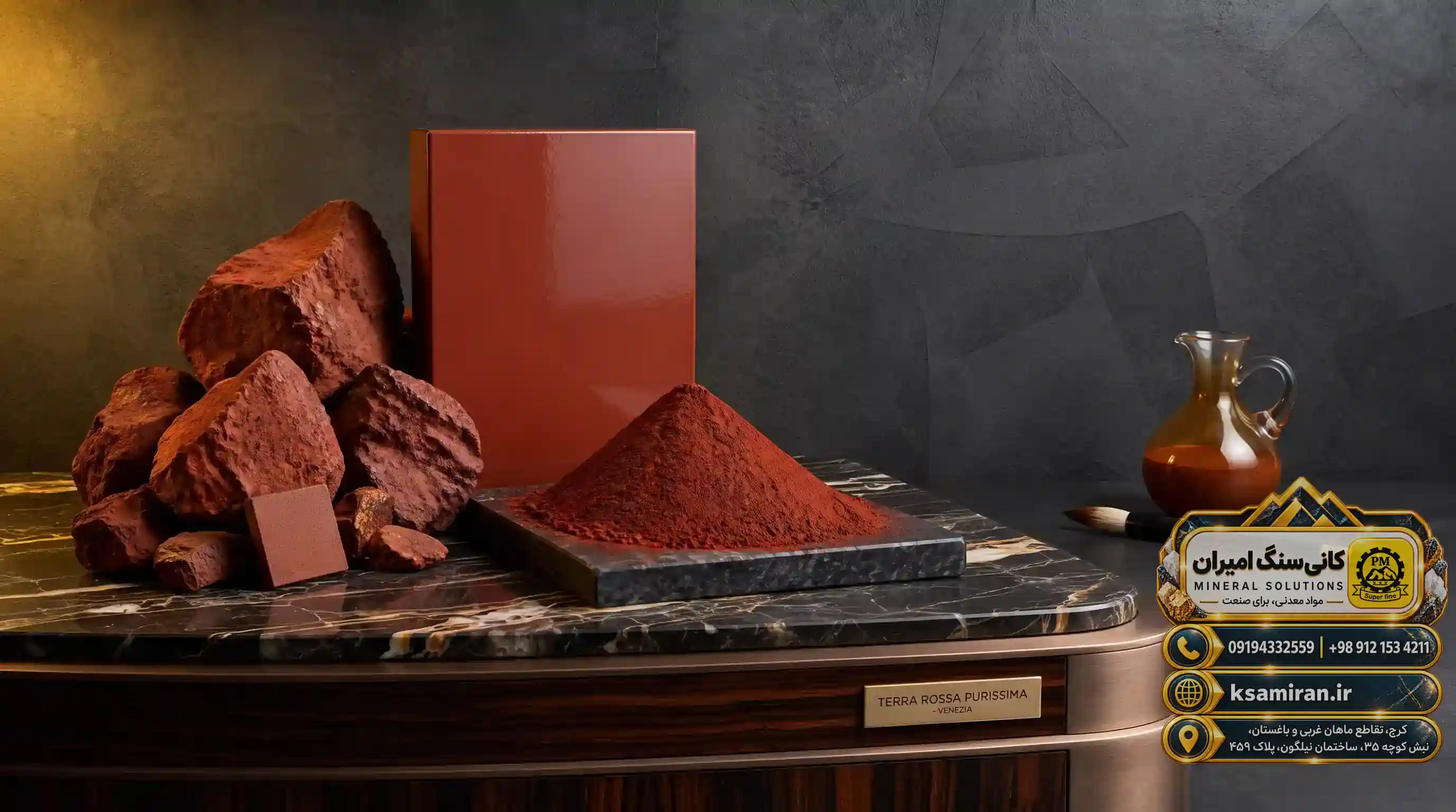 Safety tips, warehousing, and purchasing red iron oxide (ochre)