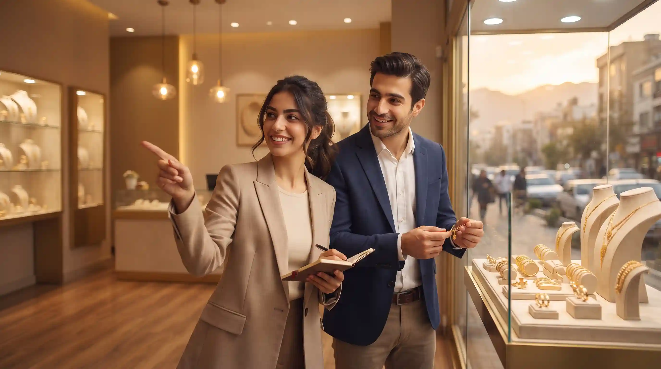 🏬 انتخاب موقعیت مکانی مغازه و طراحی ویترین جذّاب