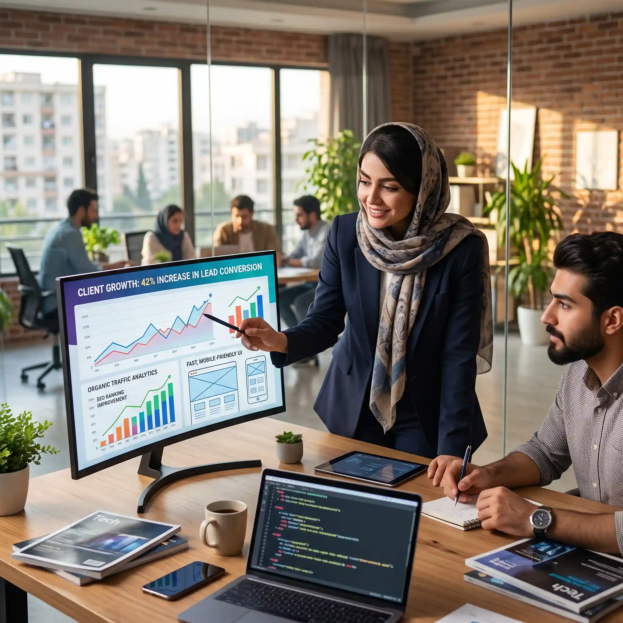 با برنامهنویسی و توسعه وبسایت، مشتریان بیشتری را جذب کنید