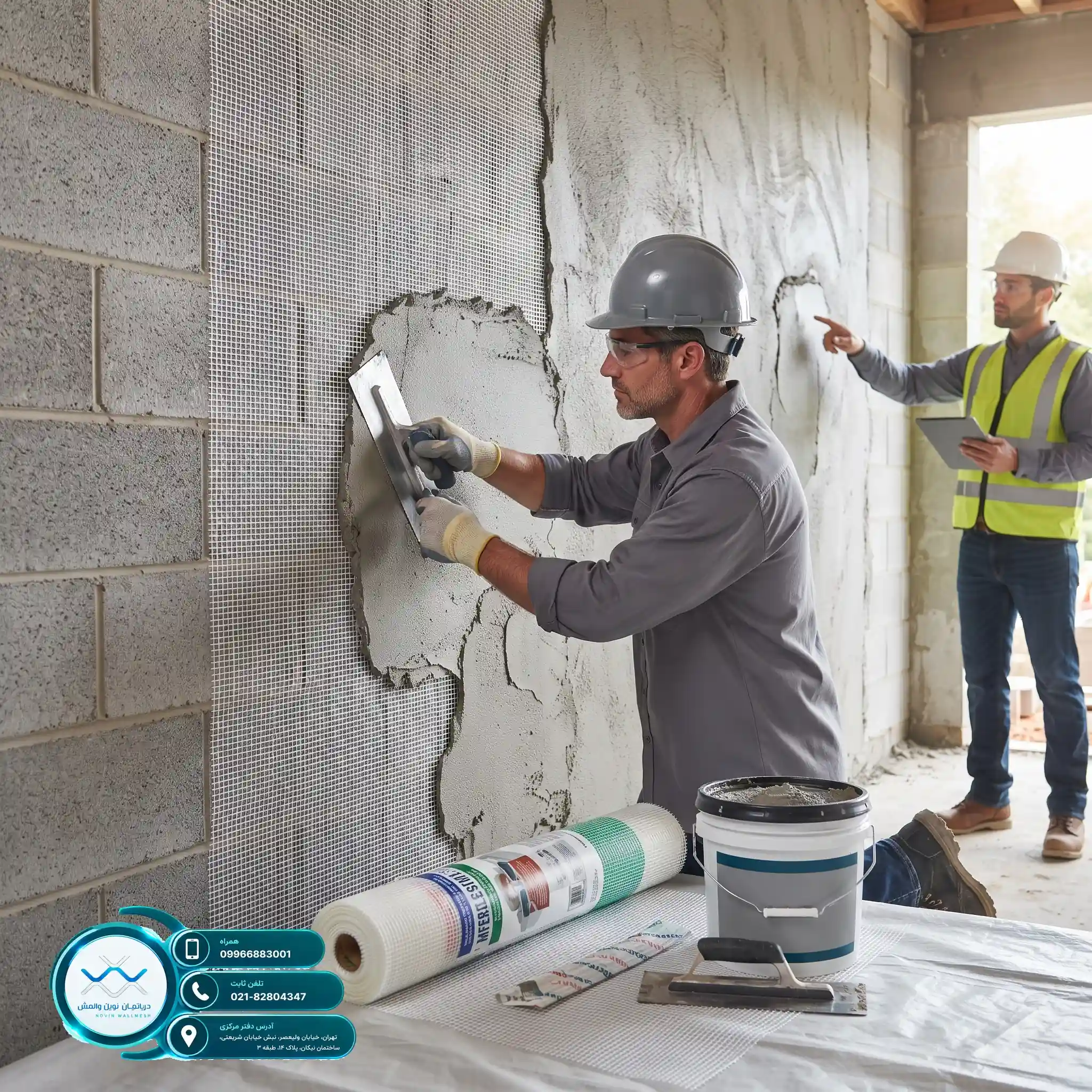 مدیریت هزینه اجرای وال مش با مشاوره تخصصی مهندسین