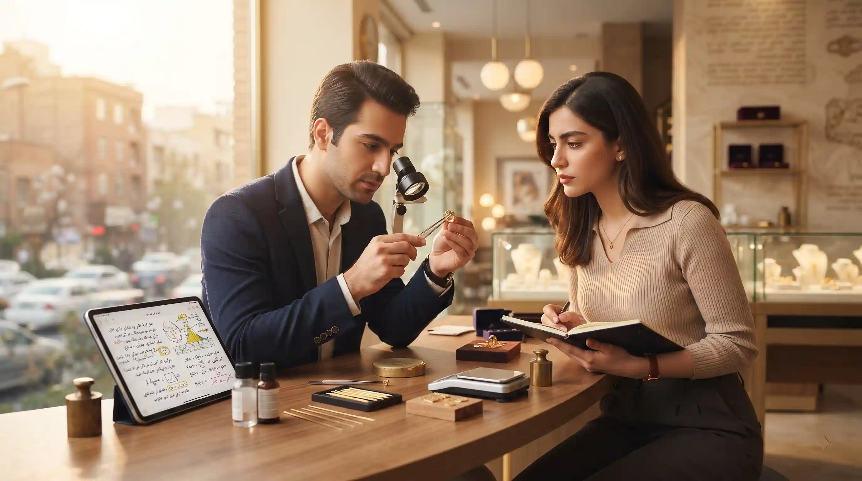 💰 فرمولهای محاسبه قیمت طلا و ارتباط آن با عیار واقعی