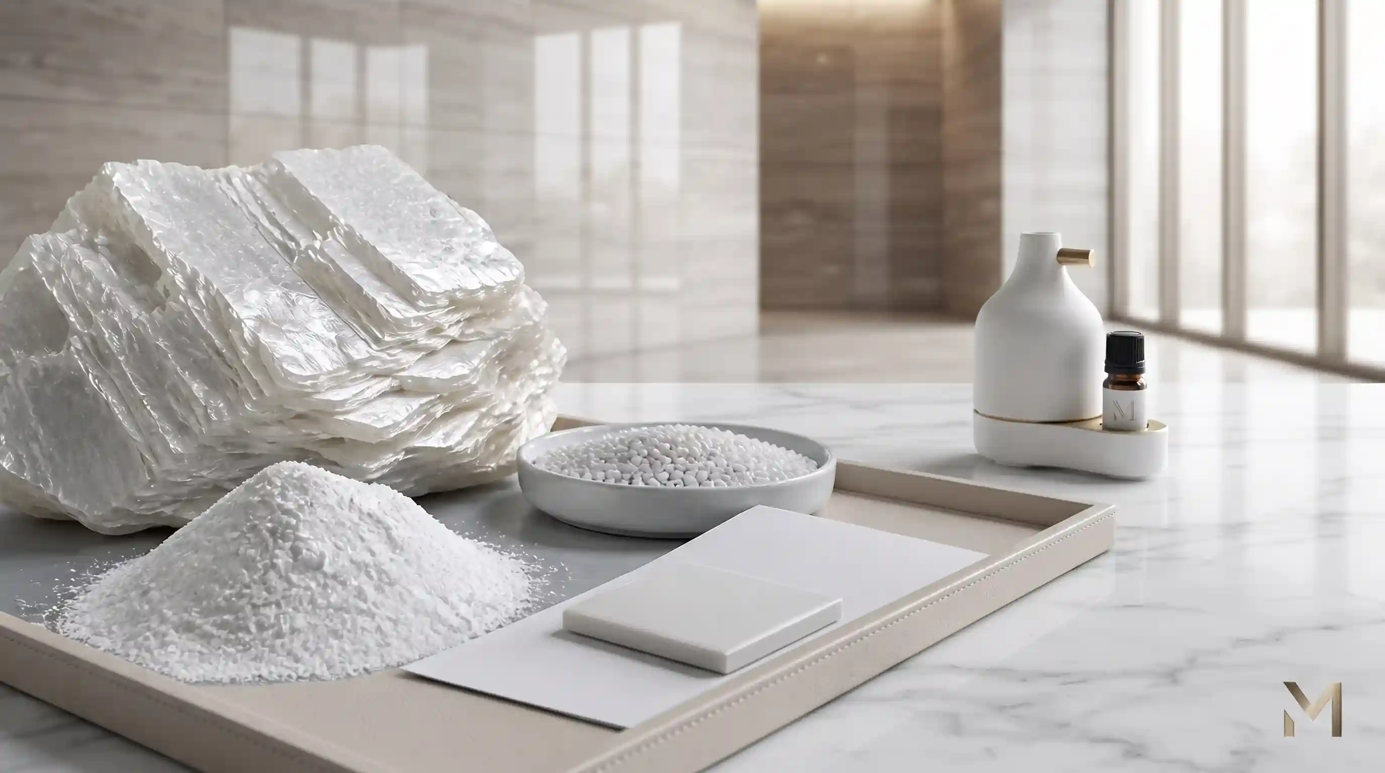 Reviewing the Process from Extraction to Processing of Mineral White Talc