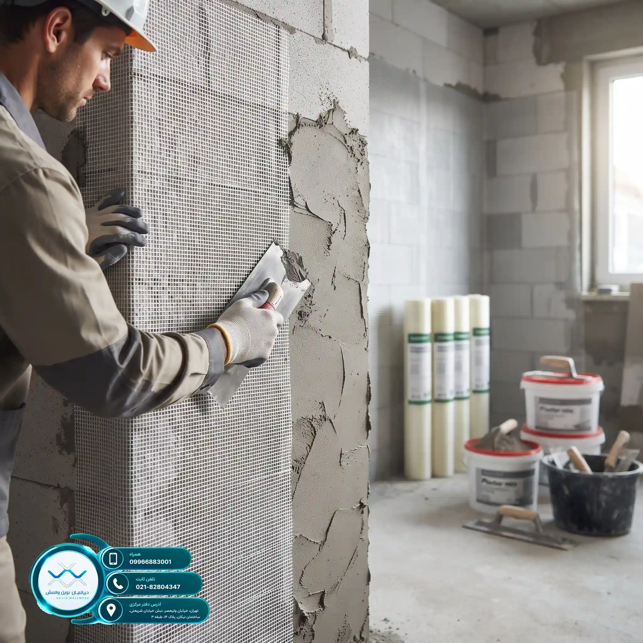 ارزان‌ترین هزینه اجرای وال مش با استانداردهای روز مهندسی