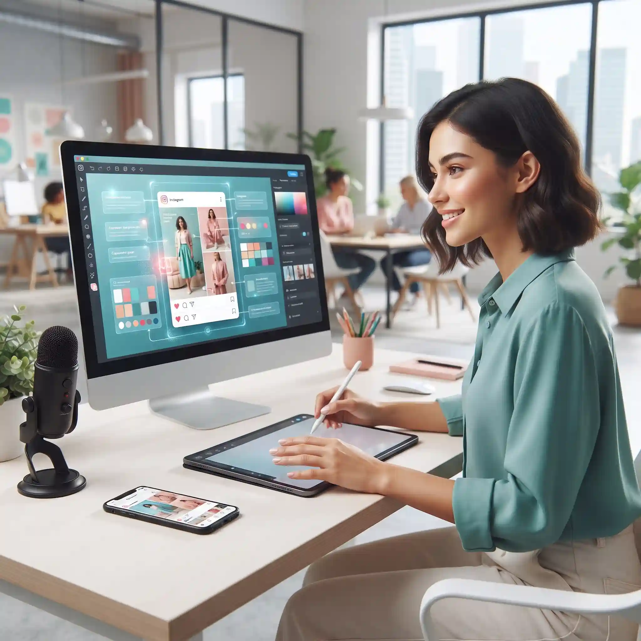 طراحی پست اینستاگرام با AI؛ سریع و حرفه‌ای برای رشد پیج شما