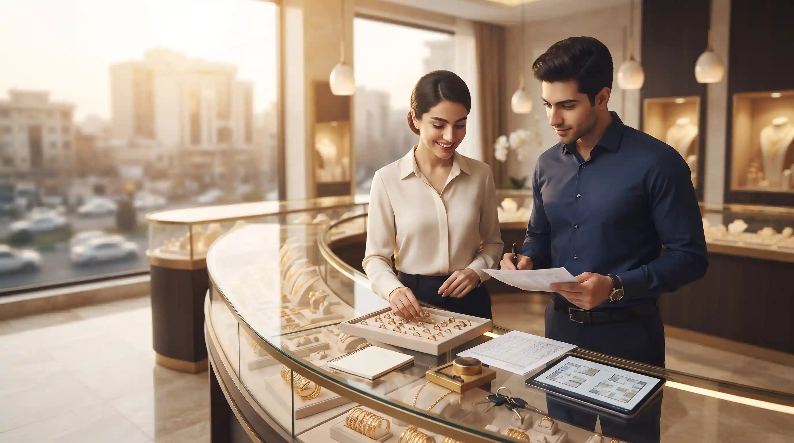 🏢 مدیریت مغازه، ایمنی و چیدمان ویترین