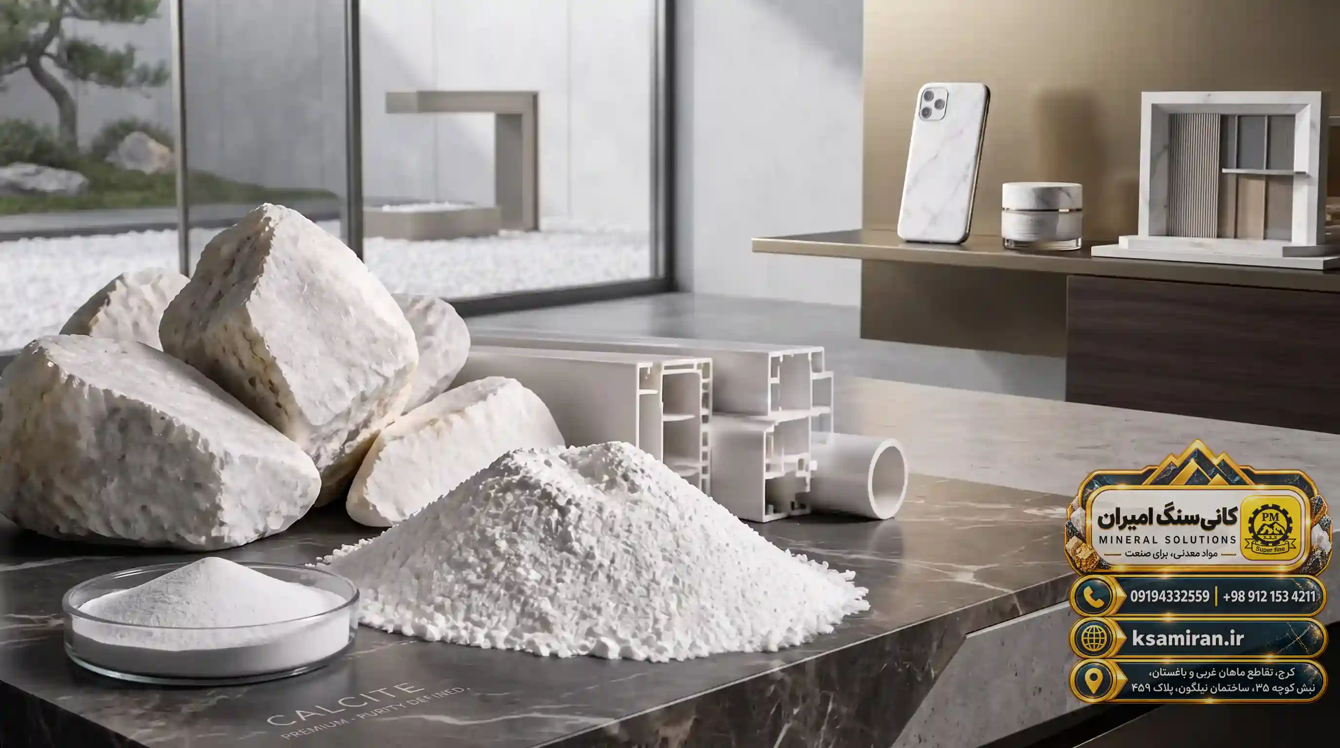 Application of Calcium Carbonate in PVC/UPVC Profiles and Pipes
