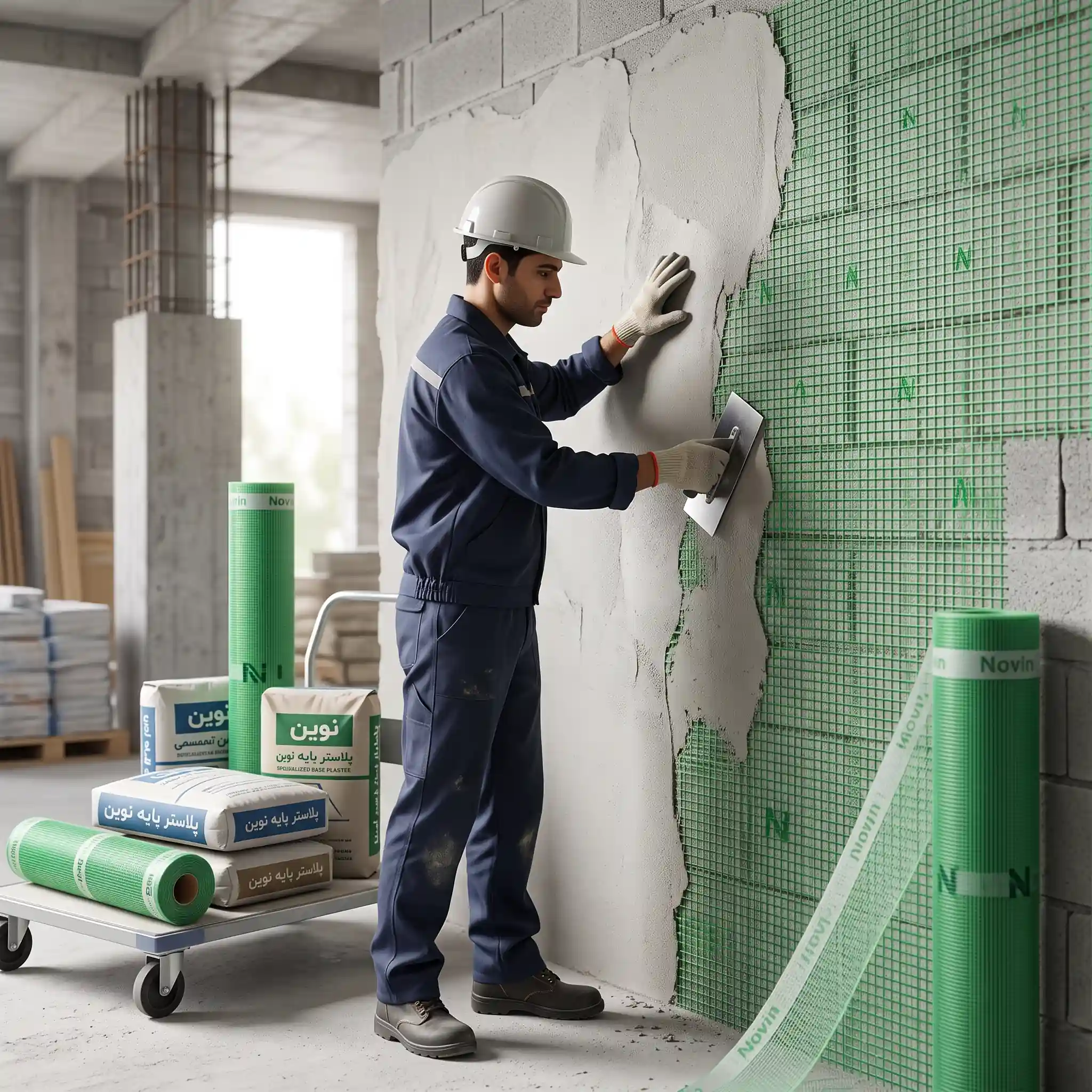 قیمت مناسب و کیفیت عالی نوین وال مش برای پروژههای ساختمانی