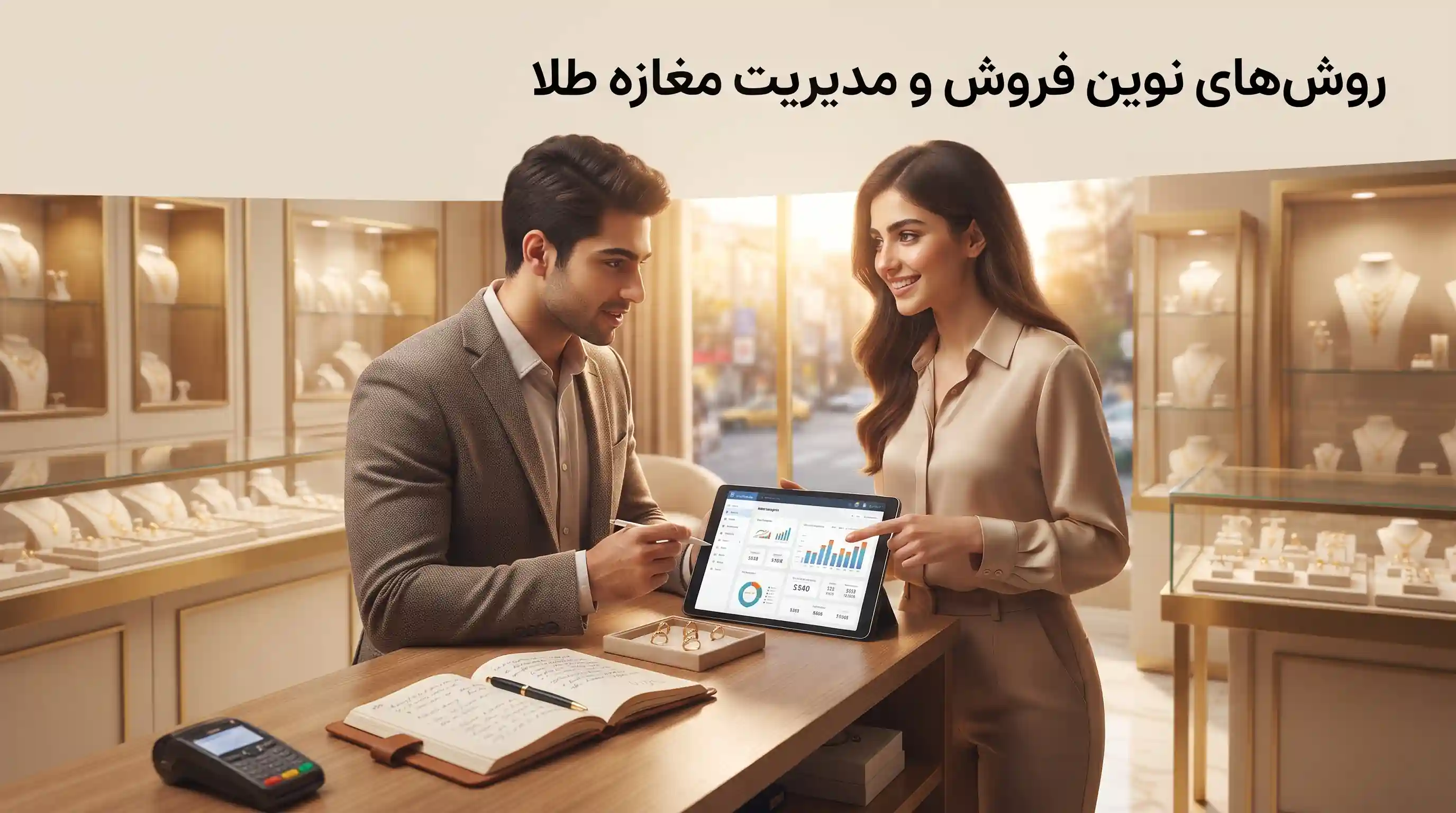 💼 روش&zwnj;های نوین فروش و مدیریت مغازه طلا