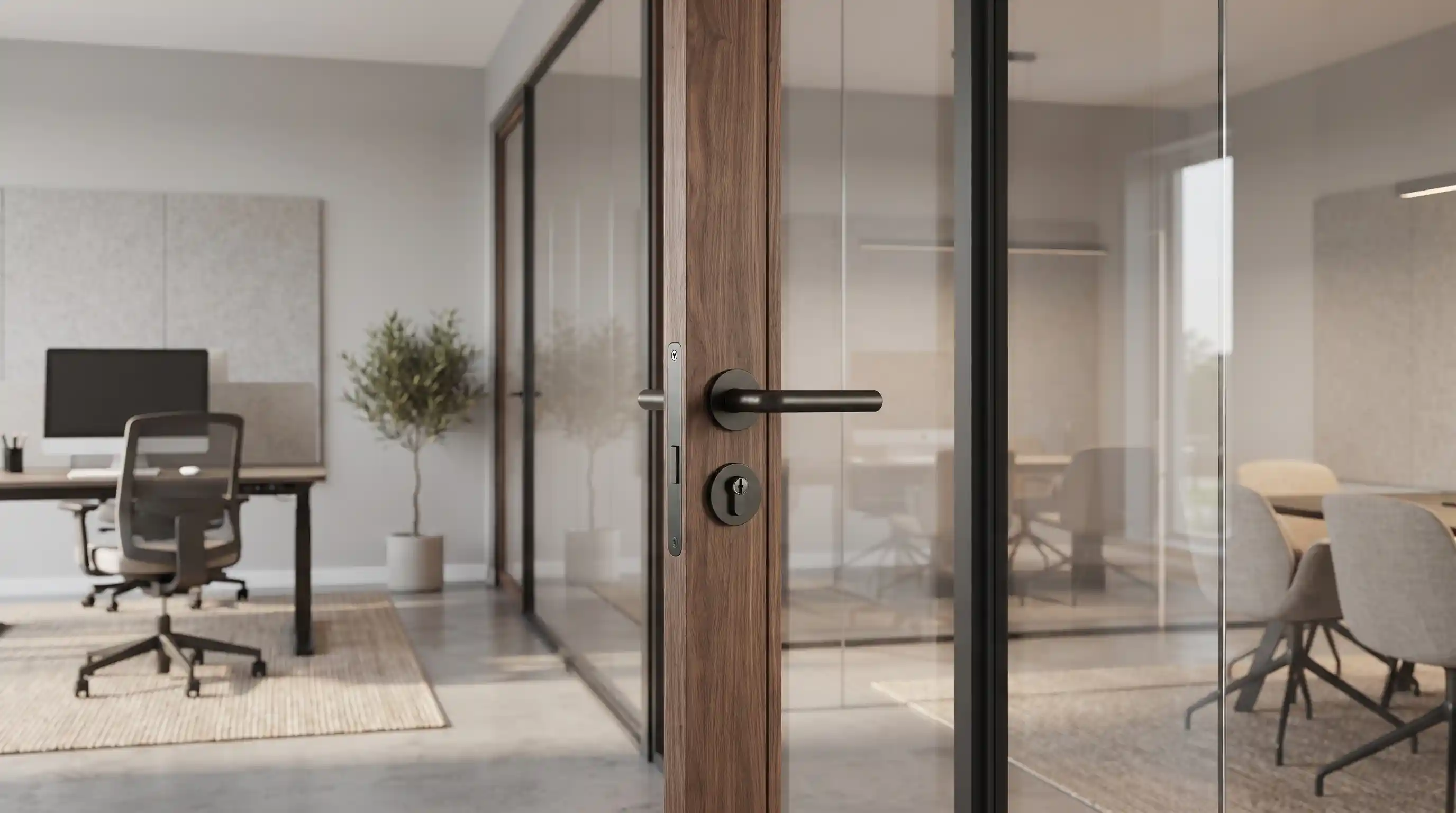🚪 درها، دستگیره&zwnj;ها و قفل&zwnj;های اختصاصی اداری