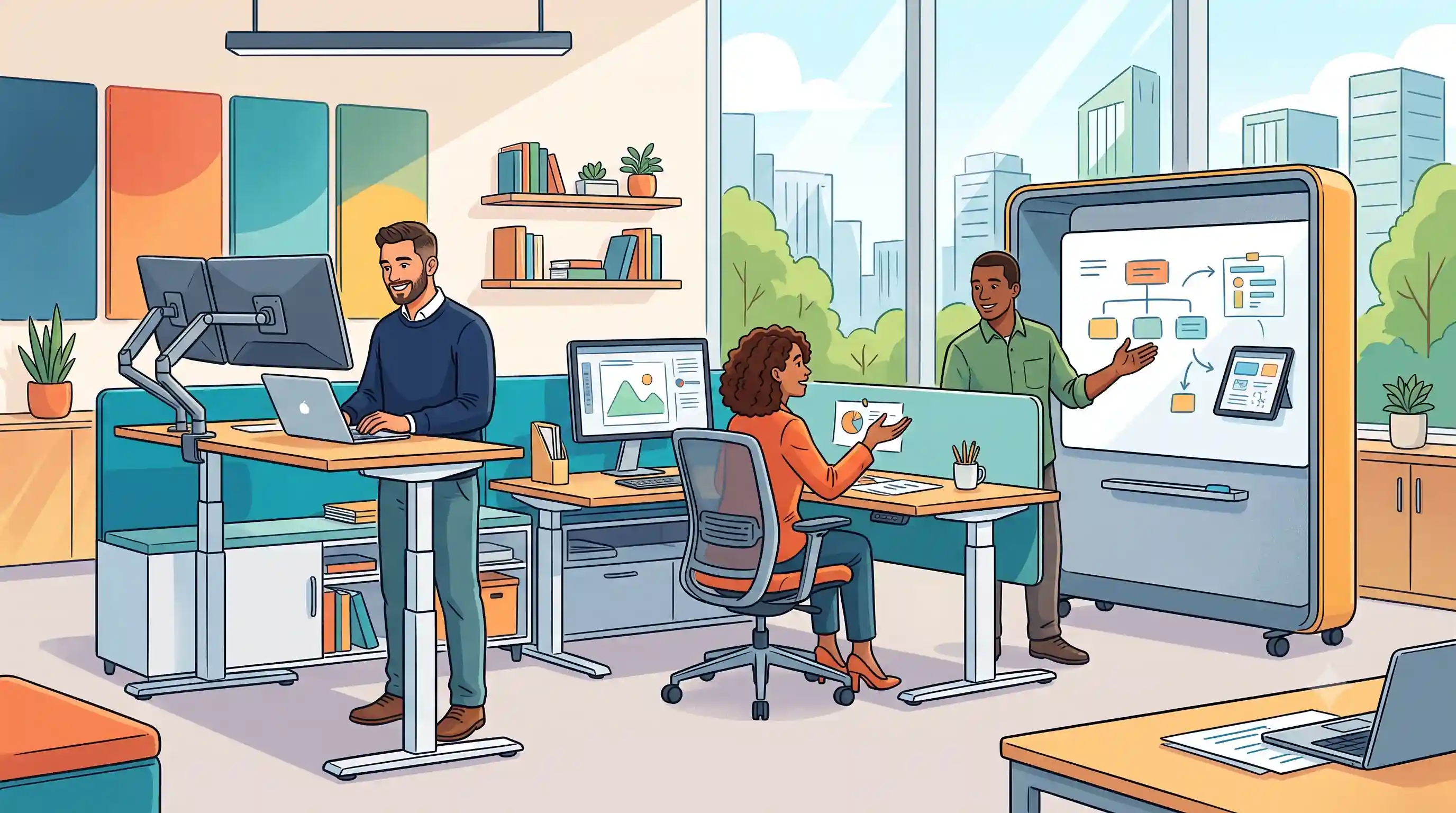 💡 راهنمای خرید و سفارش از اداری سازه برای بهینه&zwnj;سازی محیط کار