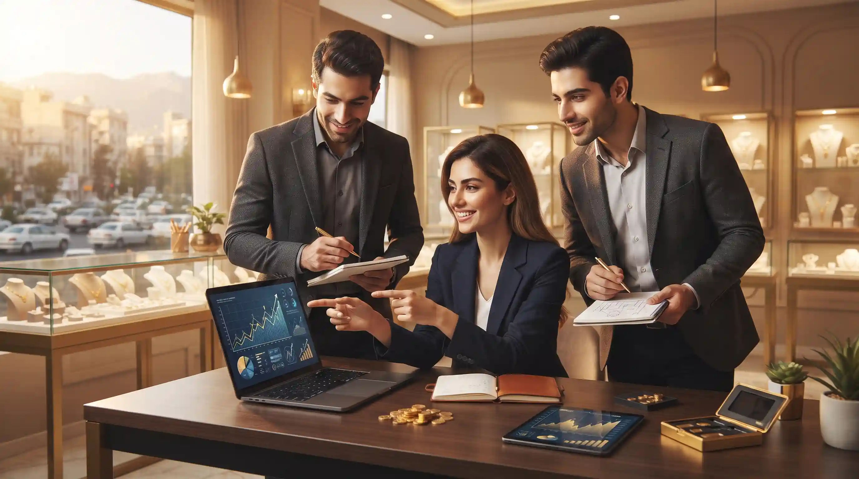🚀 آیندهسازی و مدیریت سودآور مغازه طلافروشی