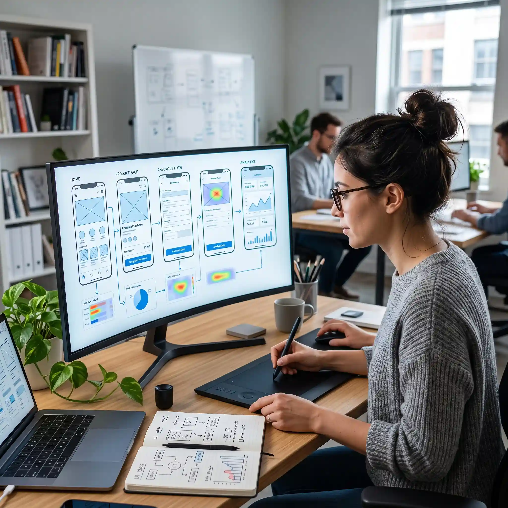 طراحی UI و UX جذاب؛ کلید طلایی افزایش نرخ تبدیل و جذب مشتری