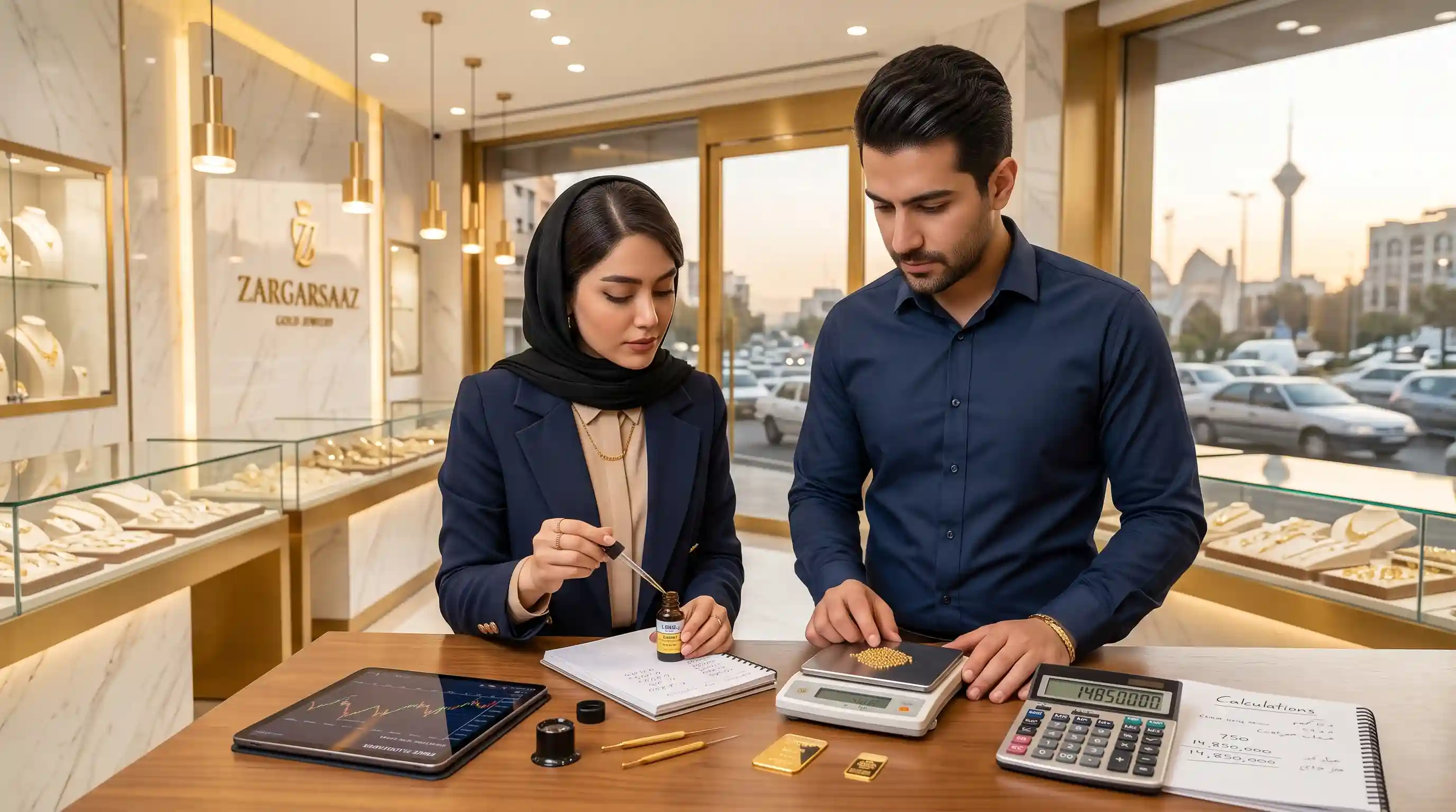 📊 فرمولهای طلایی محاسبات عیار و قیمتگذاری