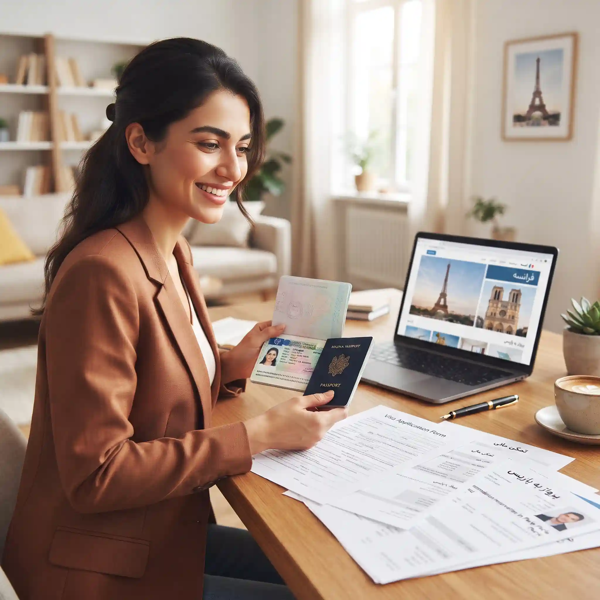 آسان‌ترین روش تهیه مدارک لازم برای ویزای فرانسه کدام است؟