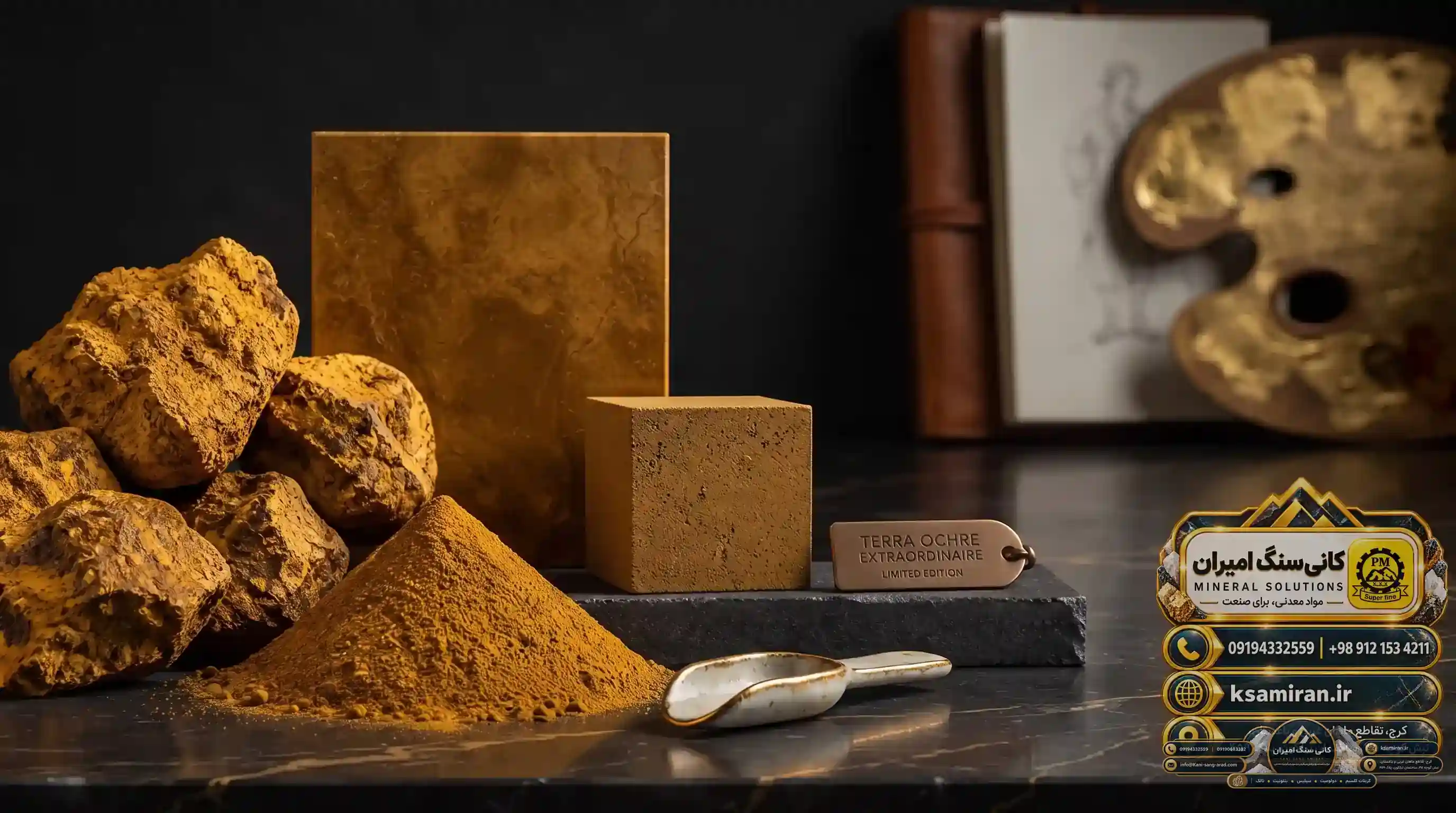 Technical Specifications and Particle Size Distribution (Mesh Range) of Limonite Oxide (Gol Mash)