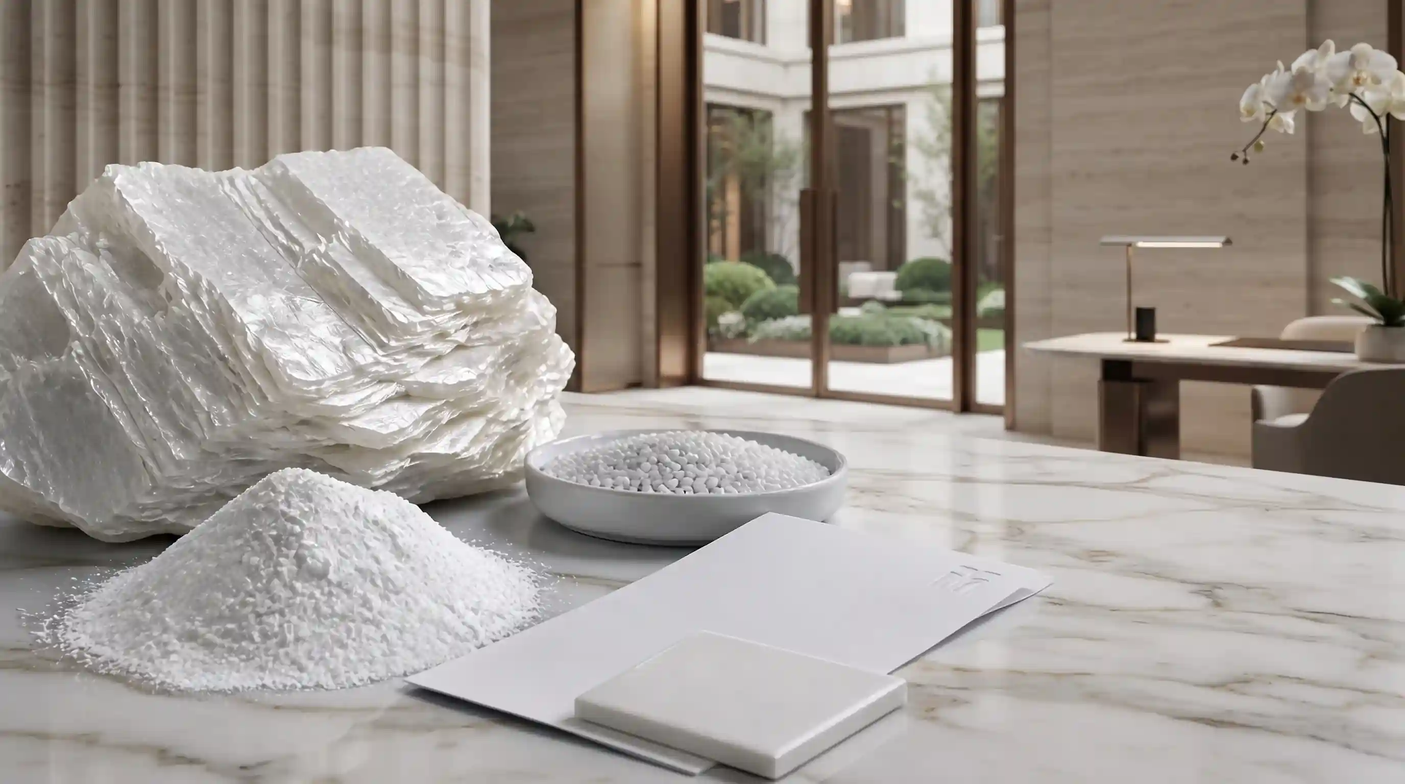 تالک سفید در صنعت سرامیک و لعابسازی
