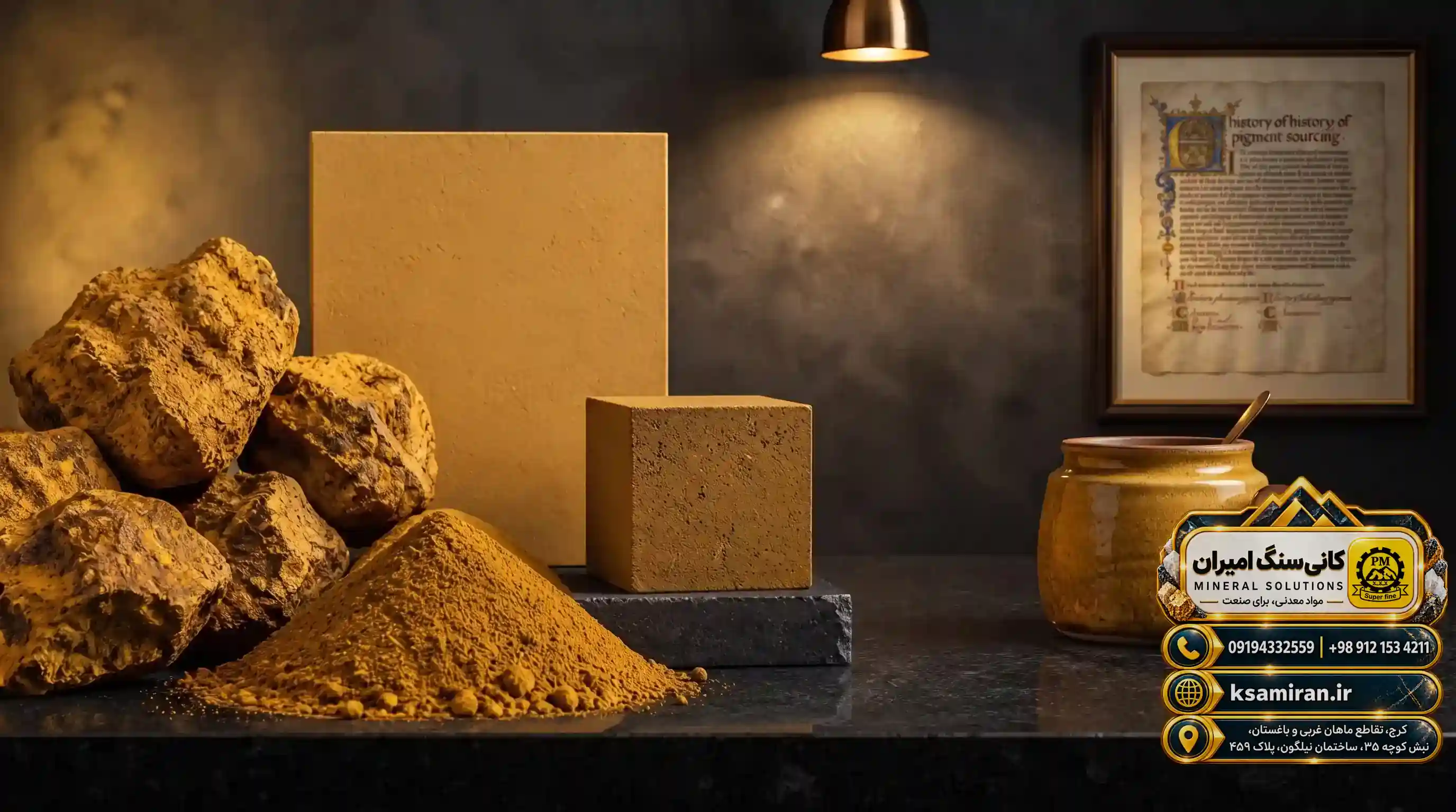Main Applications of Limonite Oxide (Gol Mash) and Their Quality Sensitivities