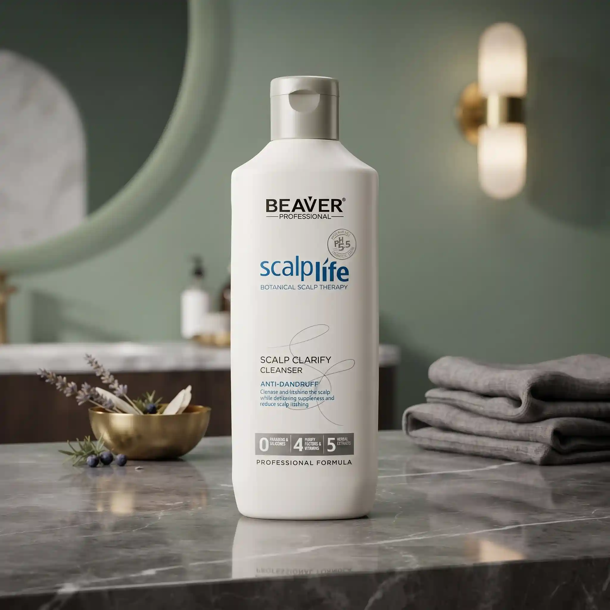 شامپو ضد شوره بیور | BEAVER Anti-Dandruff ساخت آمریکا با PH متعادل