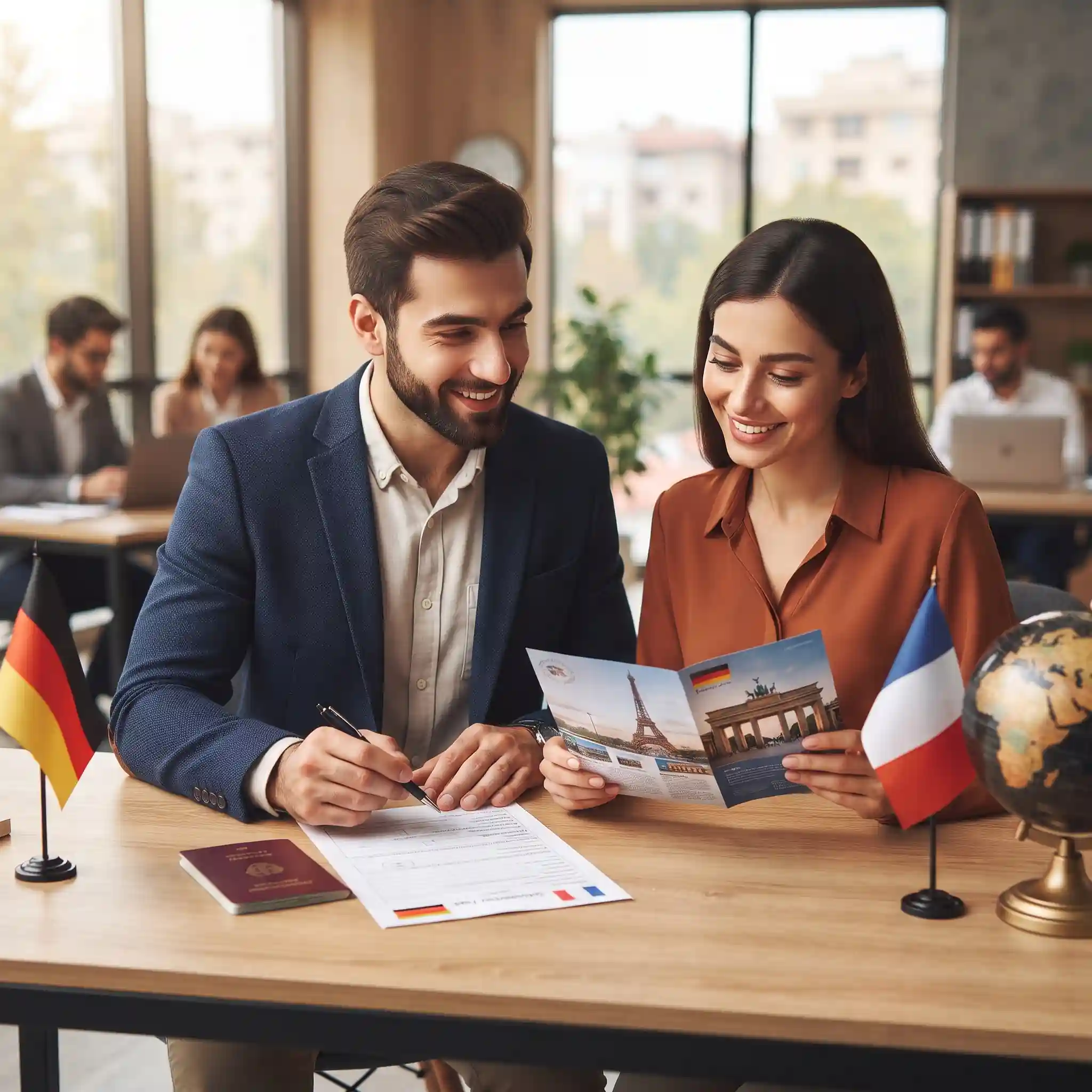 مسیر خود با ویزای شینگن آلمان و فرانسه را برای آینده‌ای روشن هموار سازید