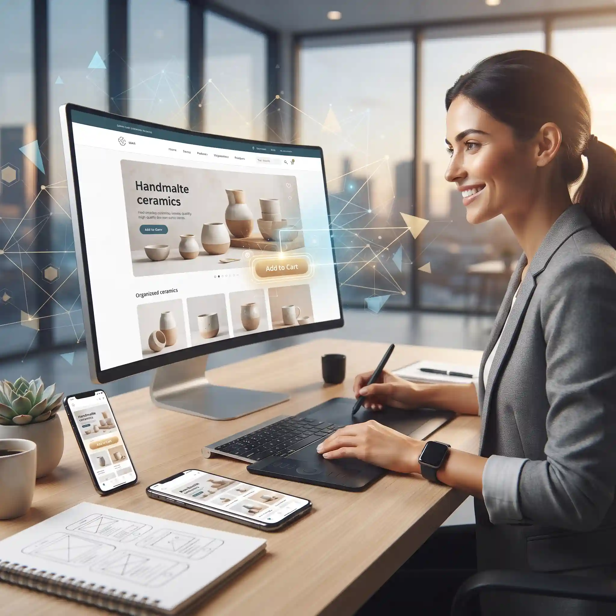 بصری‌سازی ایده‌ها با طراحی UI و UX؛ مسیر مطمئن کسب‌وکار آنلاین.