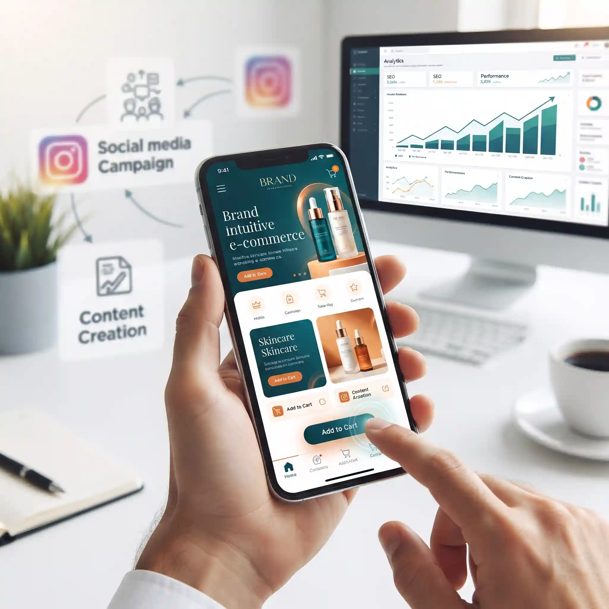 مسیر بی‌نقص جذب مخاطب با خدمات تخصصی طراحی UI و UX