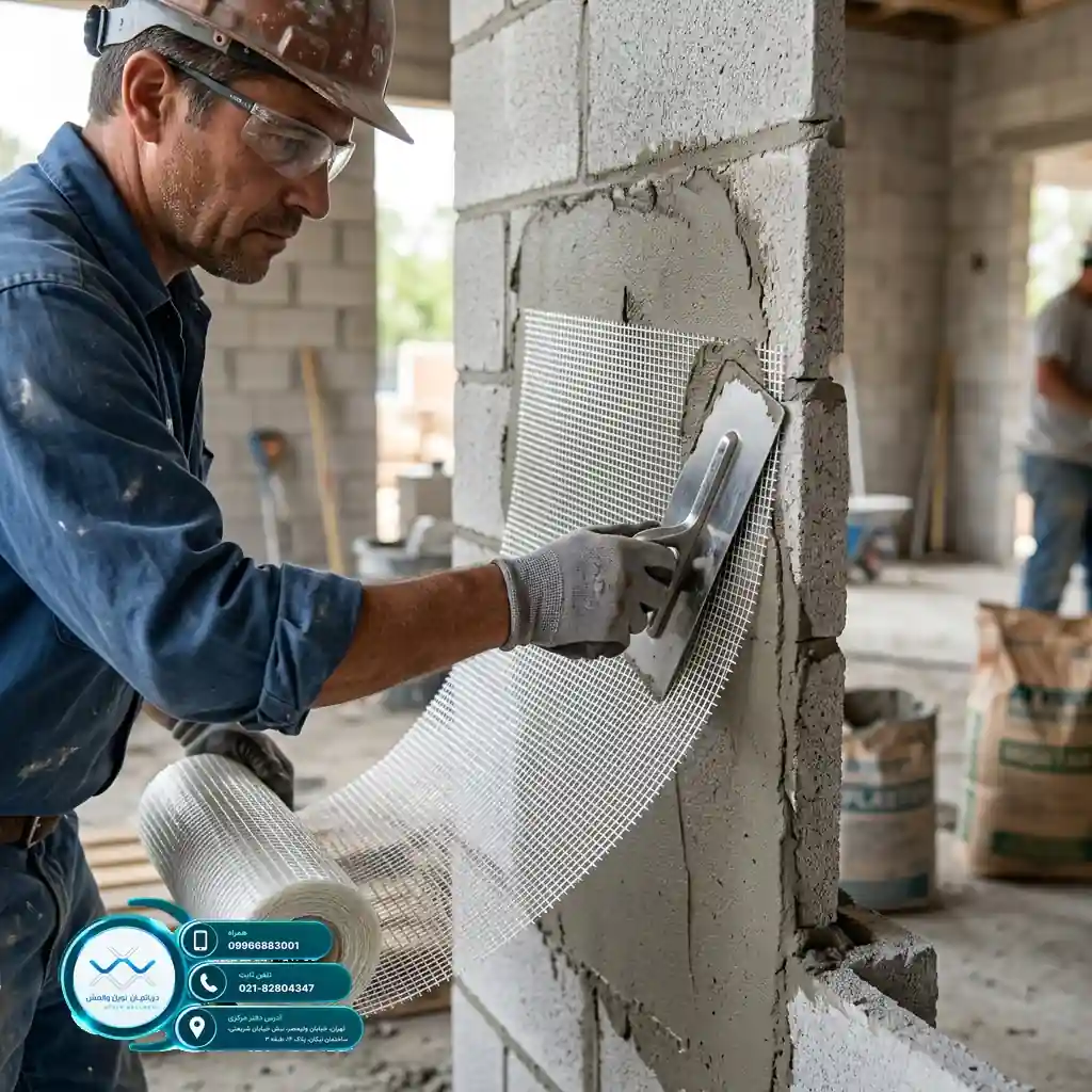 جدیدترین نرخ هزینه اجرای وال مش با مش Zr-Glass