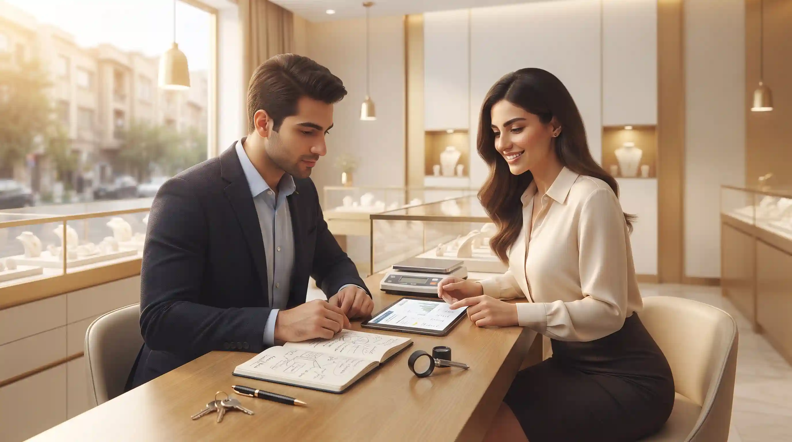 💼 ساختار کسبوکار و راهاندازی مغازه طلافروشی