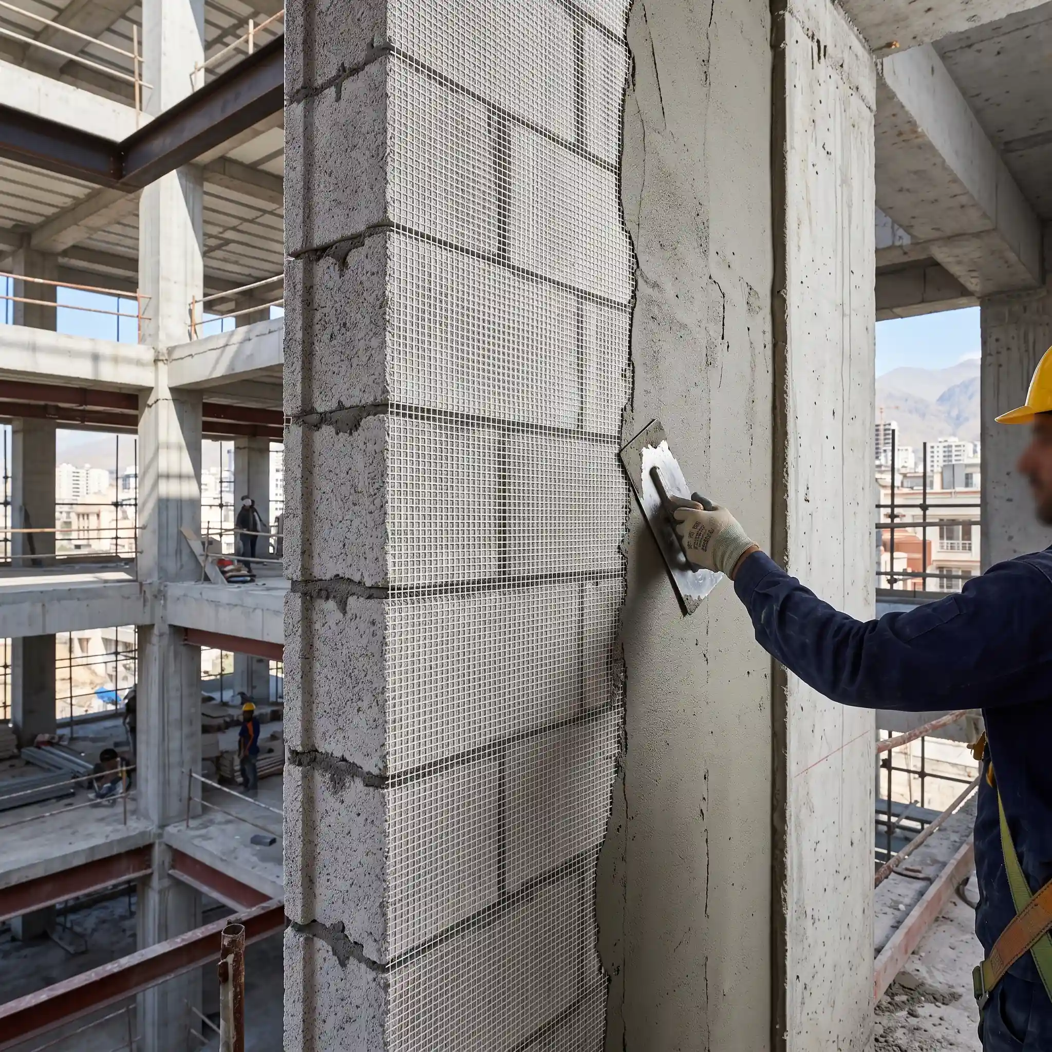 ایمنی بینظیر در مقاوم سازی دیوارهای غیرسازهای با Zr-Glass