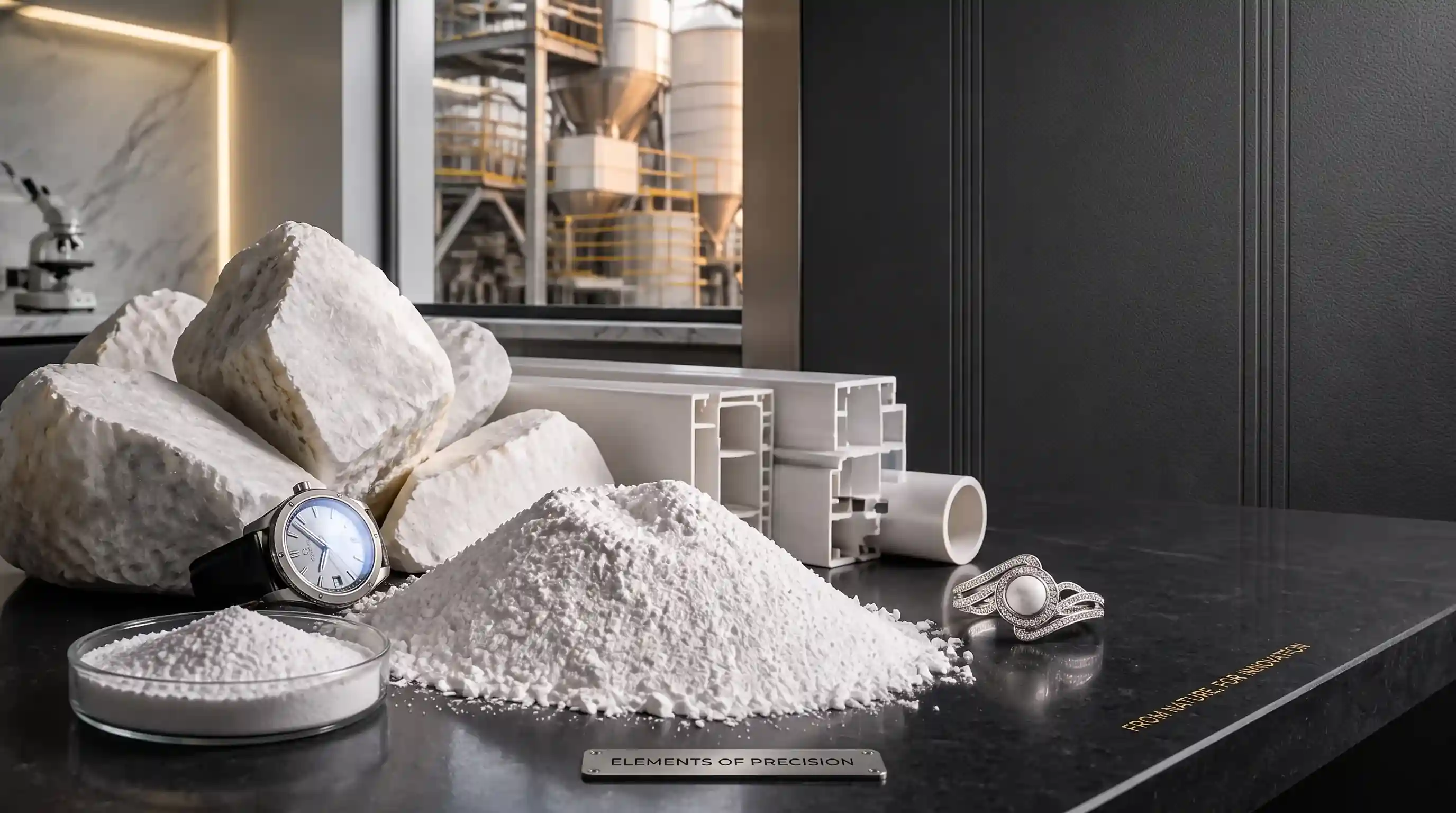 Calcium Carbonate Powder Production Process: From Mine to Final Product