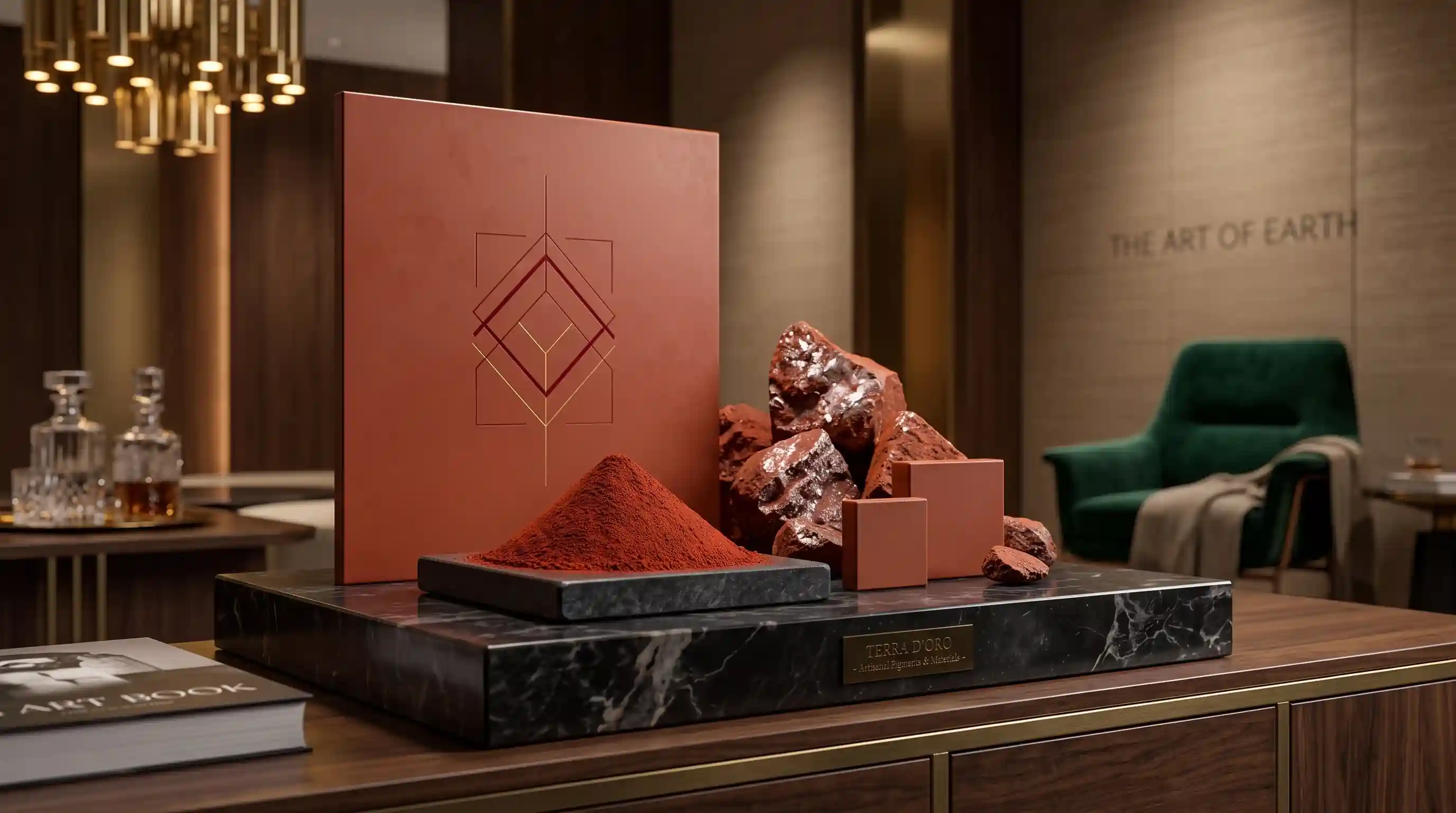 Chemical and Physical Structure of Red Iron Oxide (Ochre)