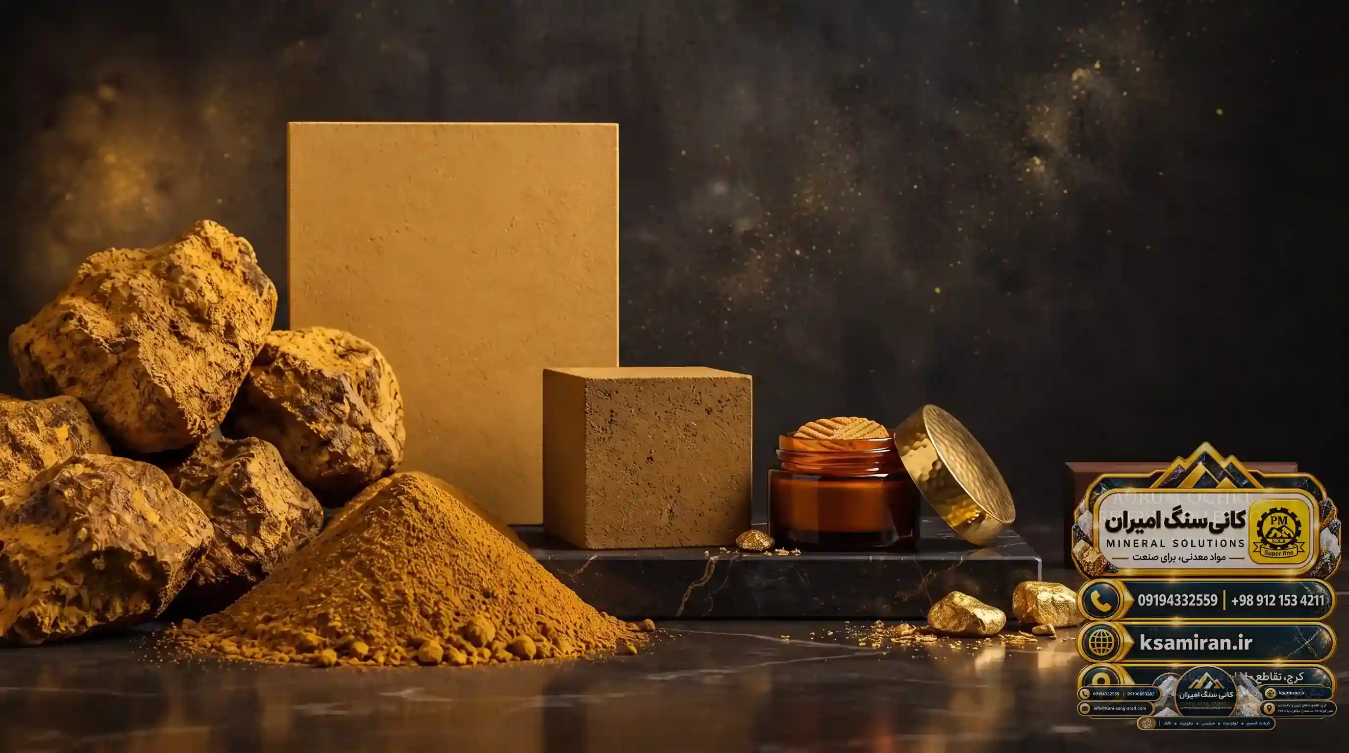 Technical Features and Granulation Specifications of Limonite Oxide (Gol Mash)