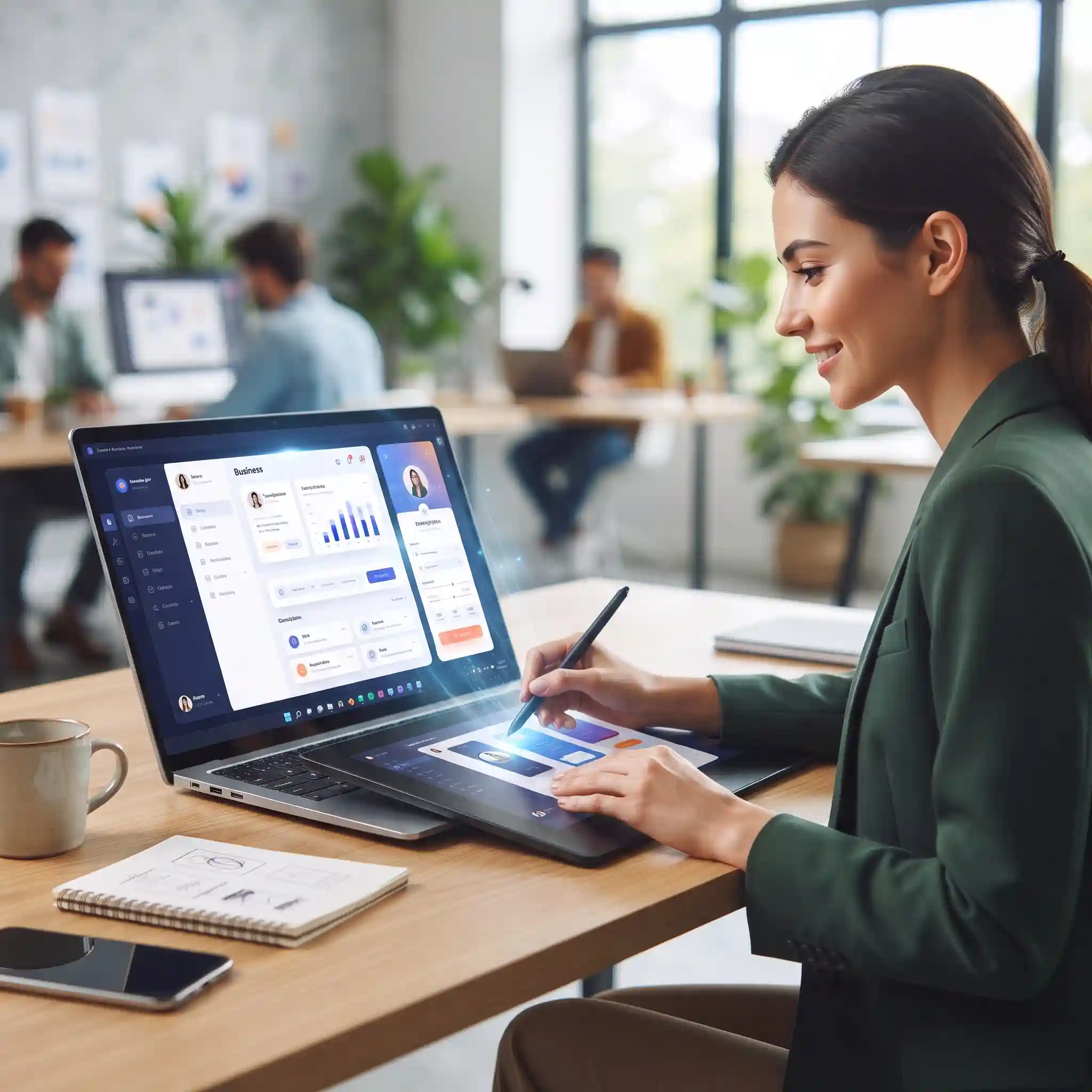 طراحی UI و UX عالی برای تحول دیجیتال کسب‌وکار