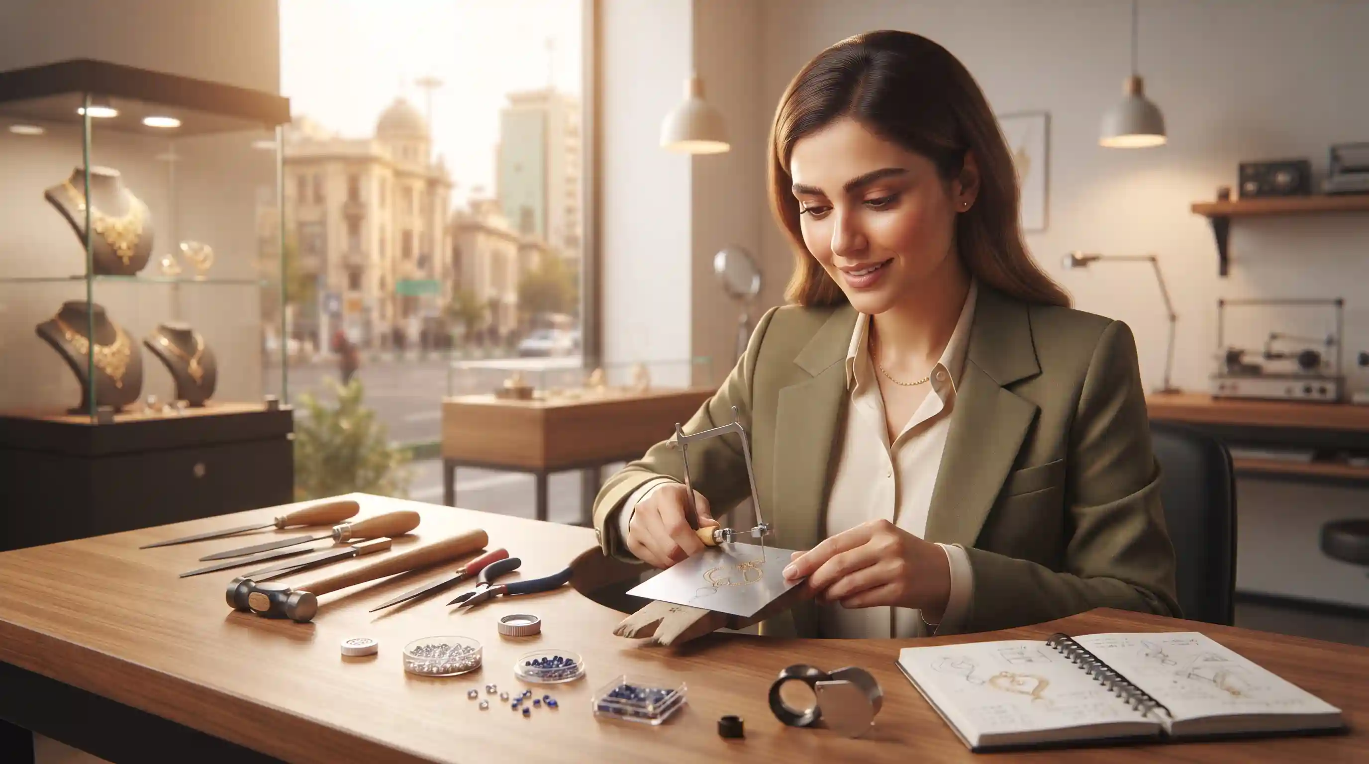  الإدارة المالية والأدوات الحديثة في متاجر الذهب