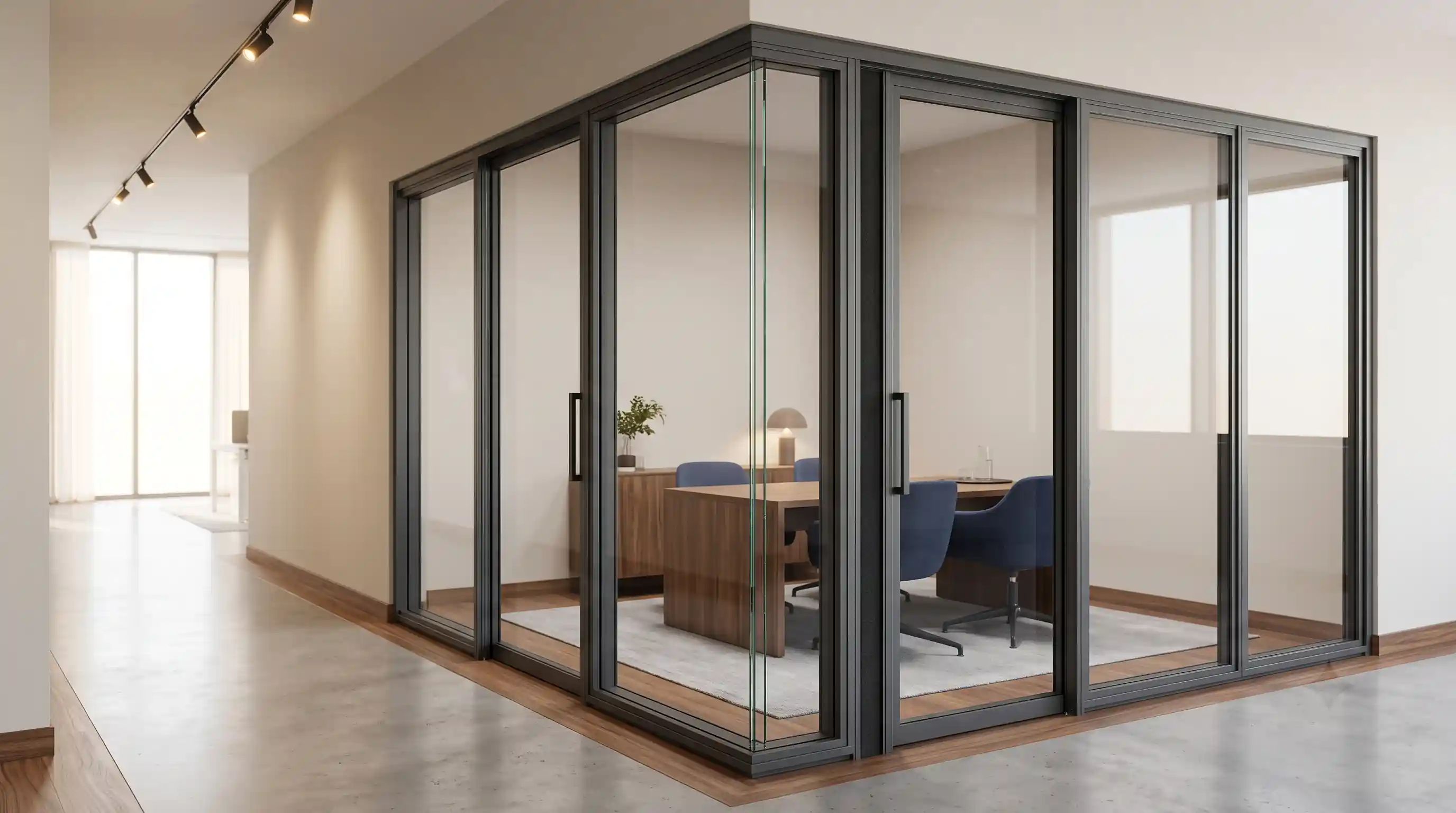 🏢 کاربردهای تخصصی پارتیشن دوجداره عایق صوتی در بانک&zwnj;ها و مراکز حساس