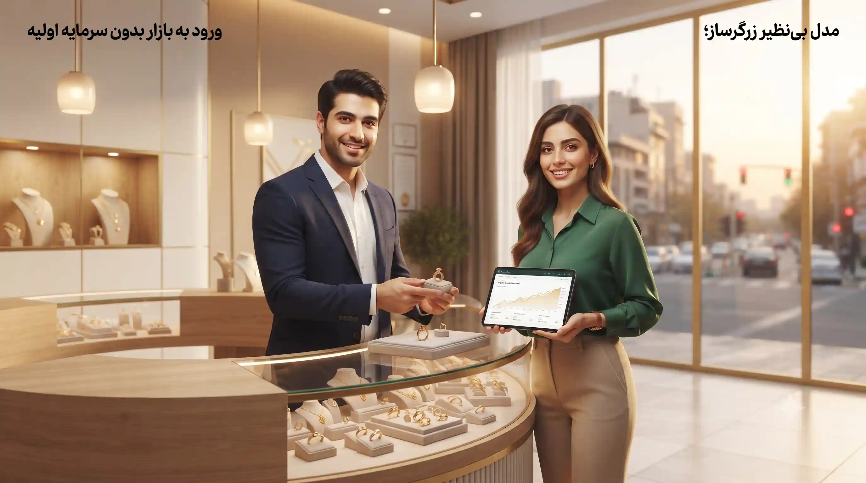 🚀 مدل بینظیر زرگرساز؛ ورود به بازار بدون سرمایه اولیه