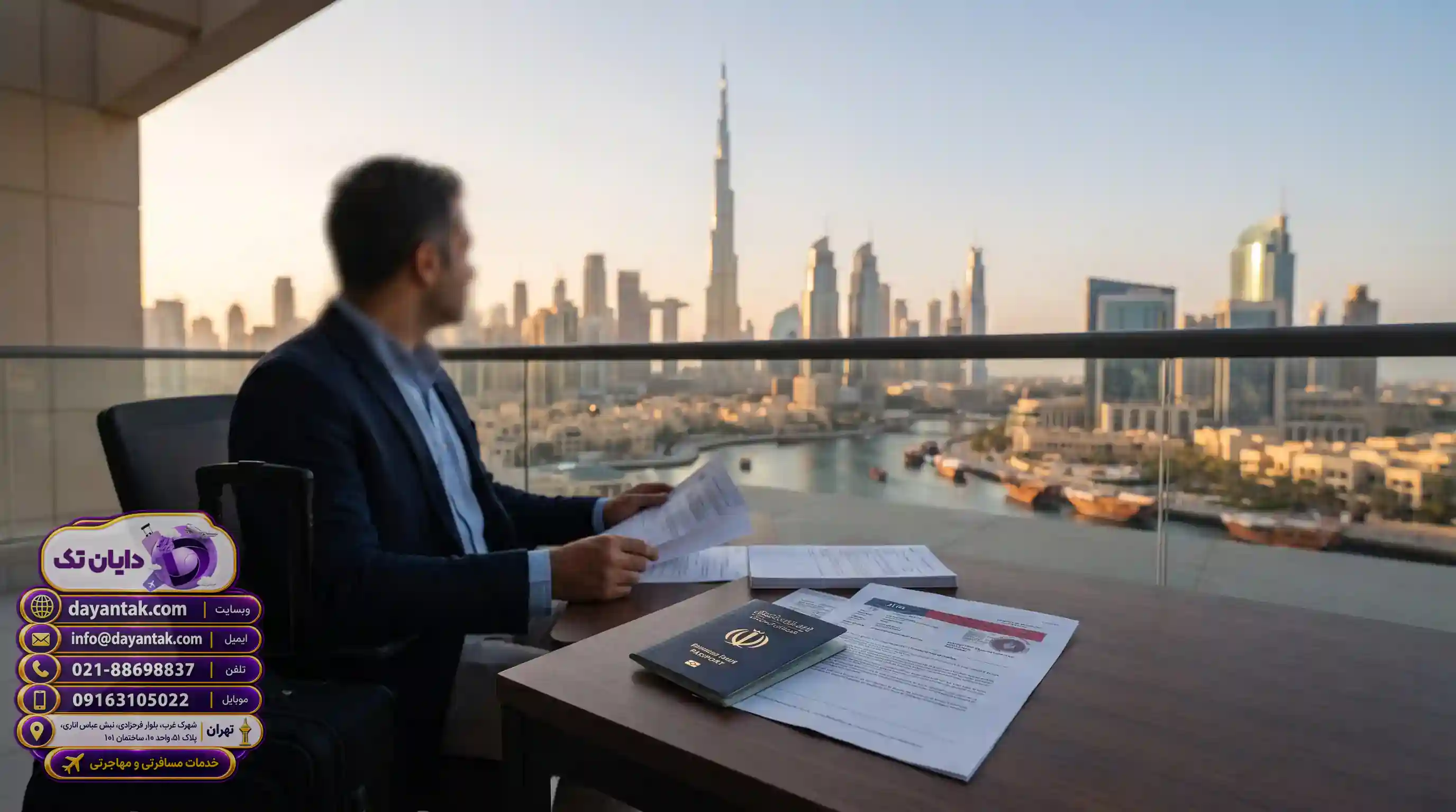 🇦🇪 بررسی وضعیت ویزای توریستی آمریکا در امارات متحده عربی (دبی)