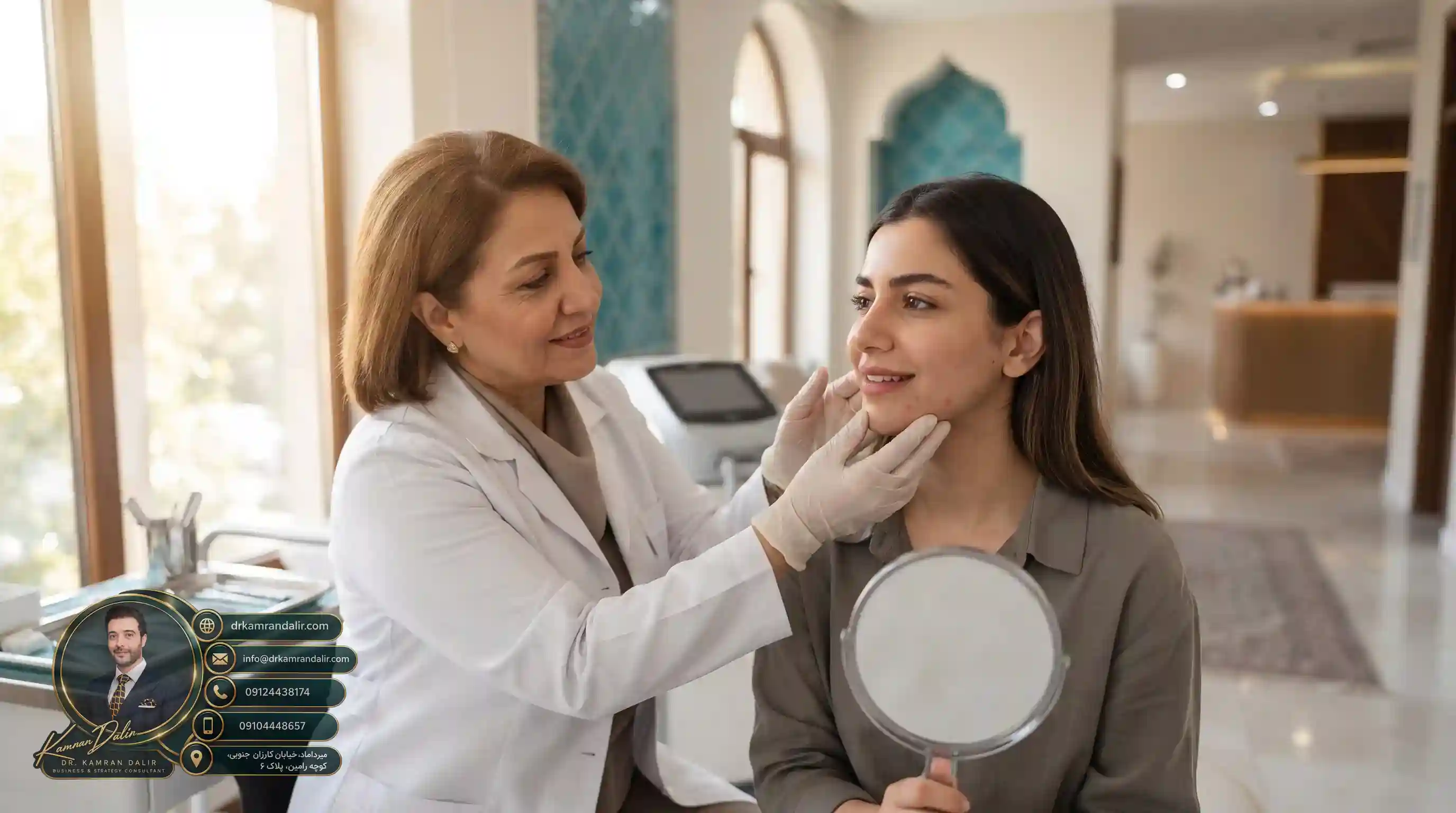 📋 مراقبتهای بعد از کانتورینگ برای نتیجه ماندگار