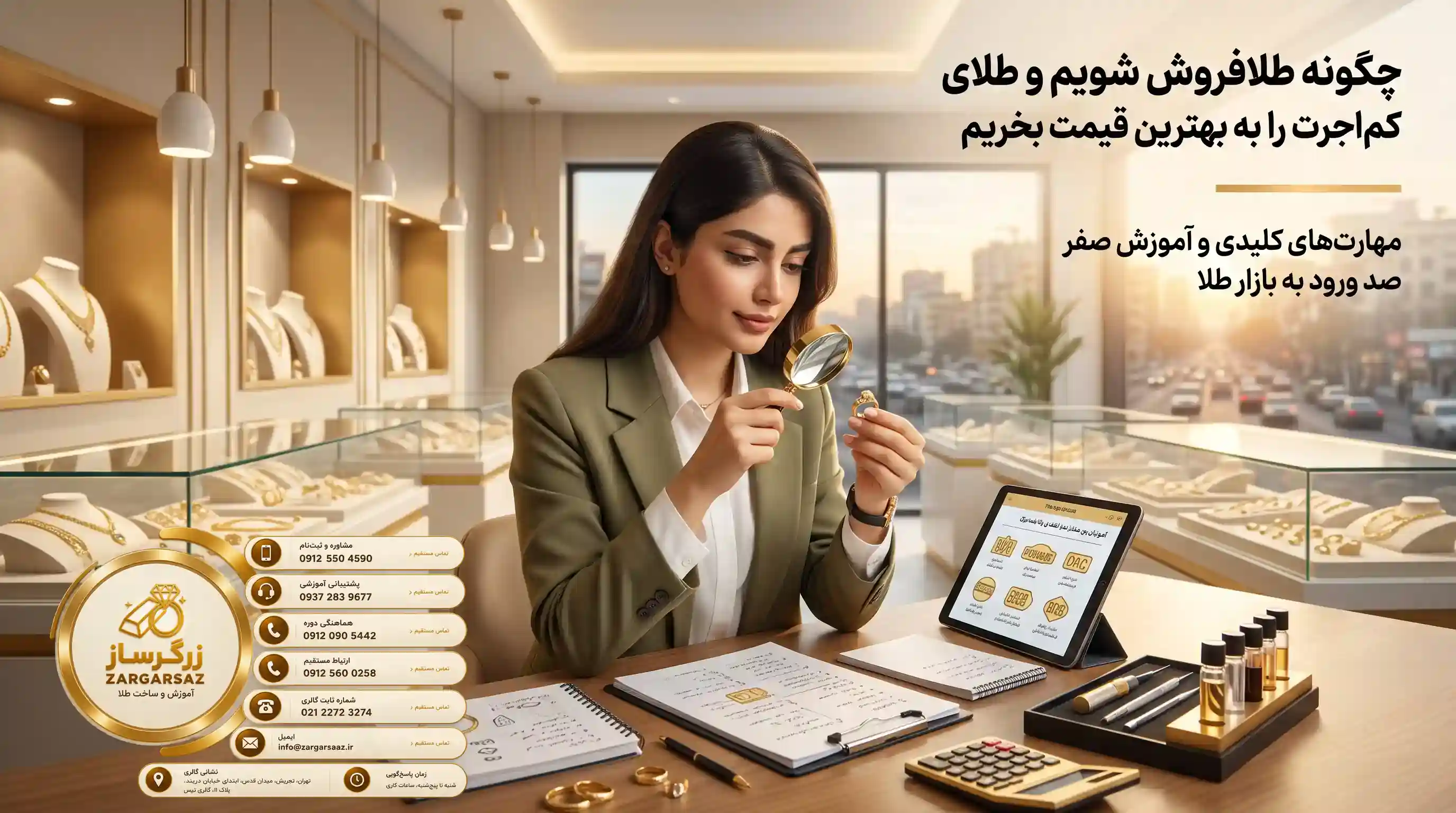 🚀 مدل کسبوکار نوین؛ مغازه طلافروشی بدون سرمایه اولیه