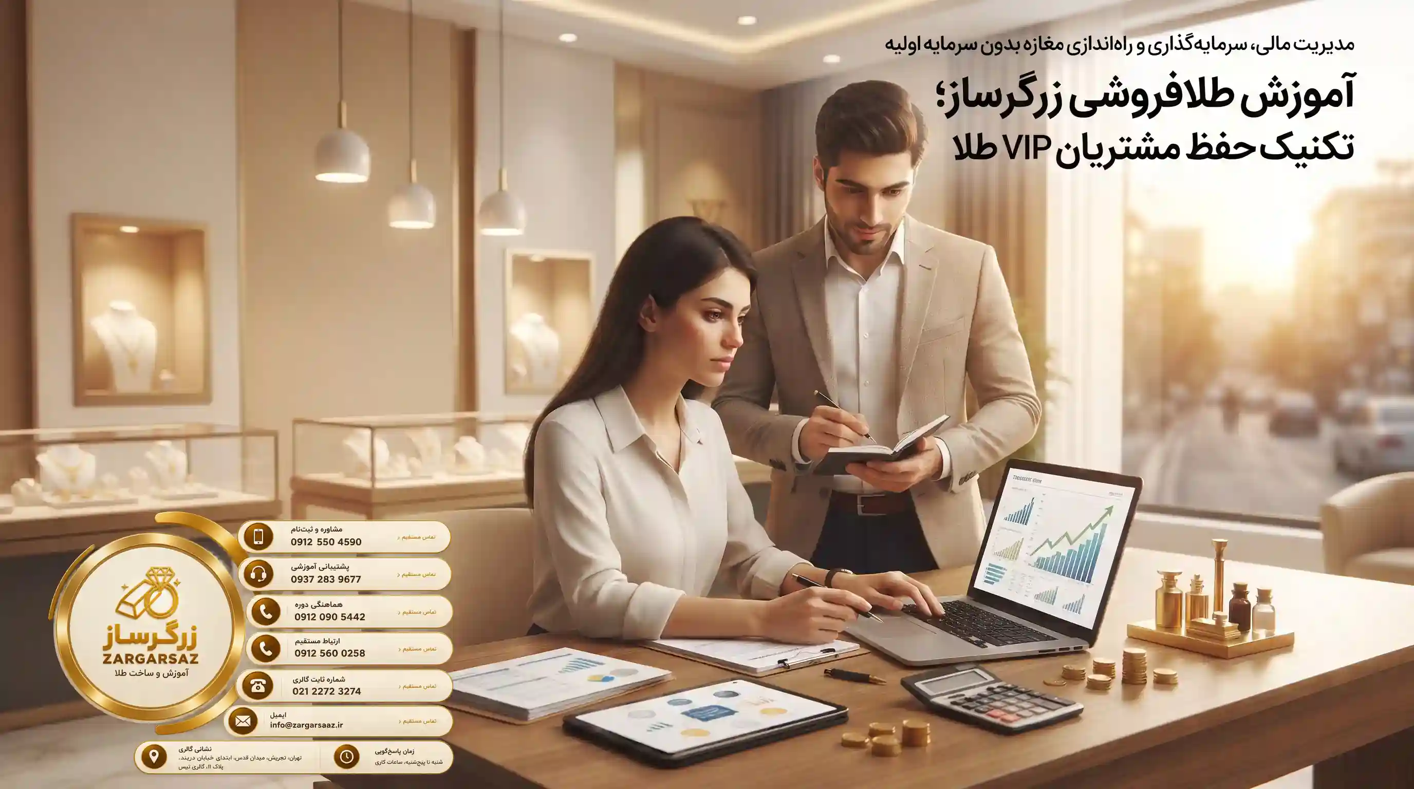 🚀 شروع کسبوکار مستقل بدون سرمایه اولیه با زرگرساز