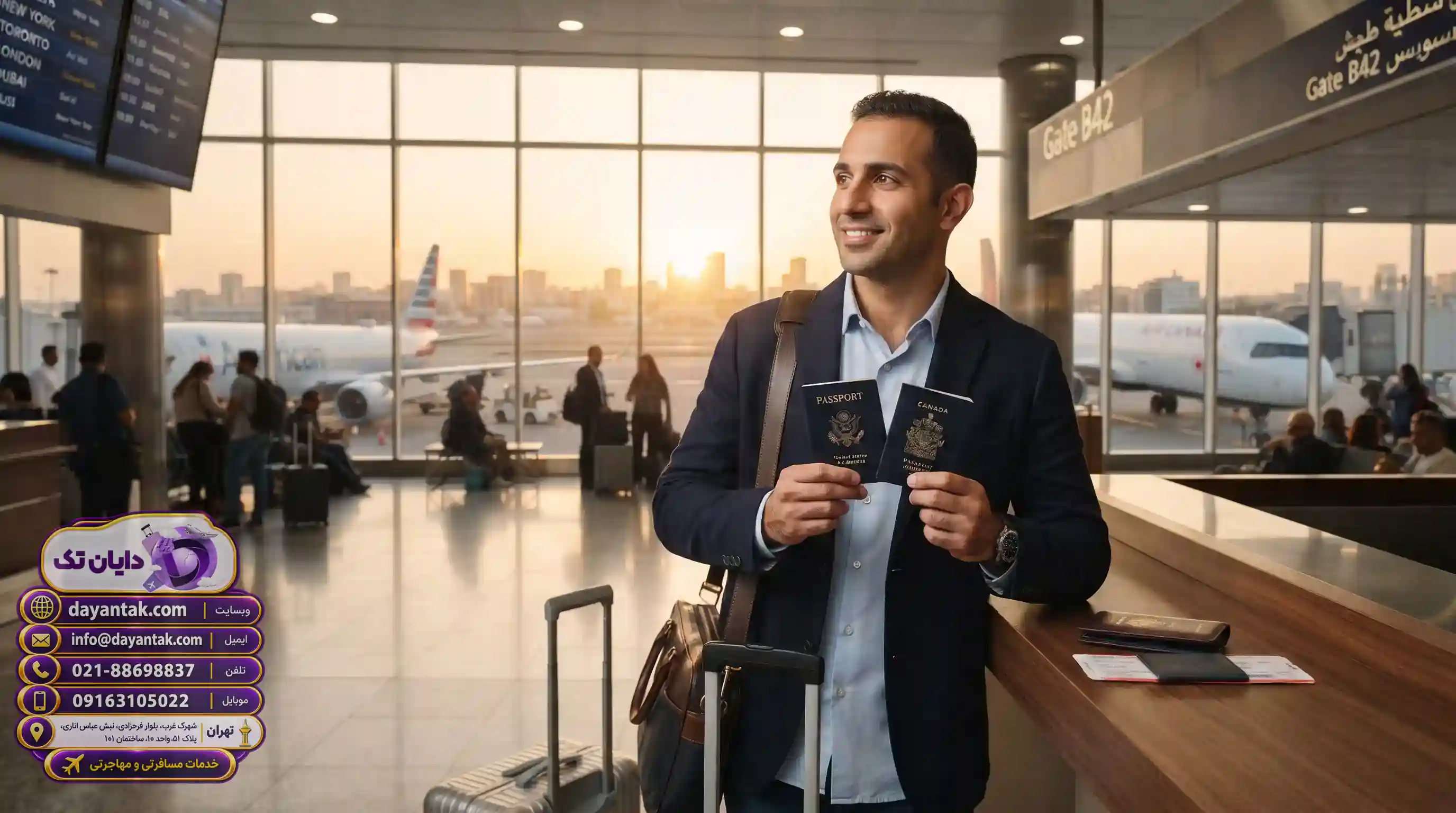 ✈️ بررسی جامع انواع ویزاهای غیرمهاجرتی و توریستی ایالات متحده