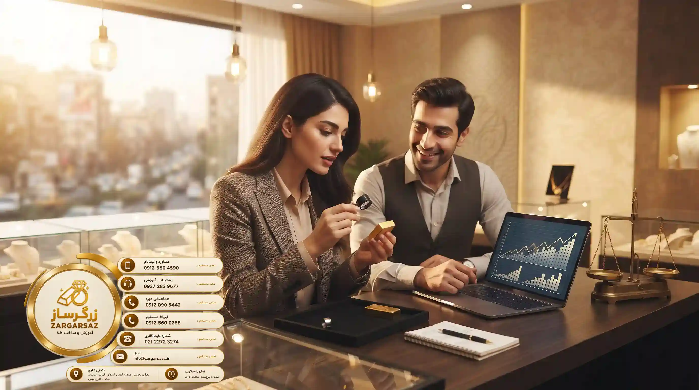 💼 اهمیت عیارسنجی در قیمتگذاری و سودآوری مغازه