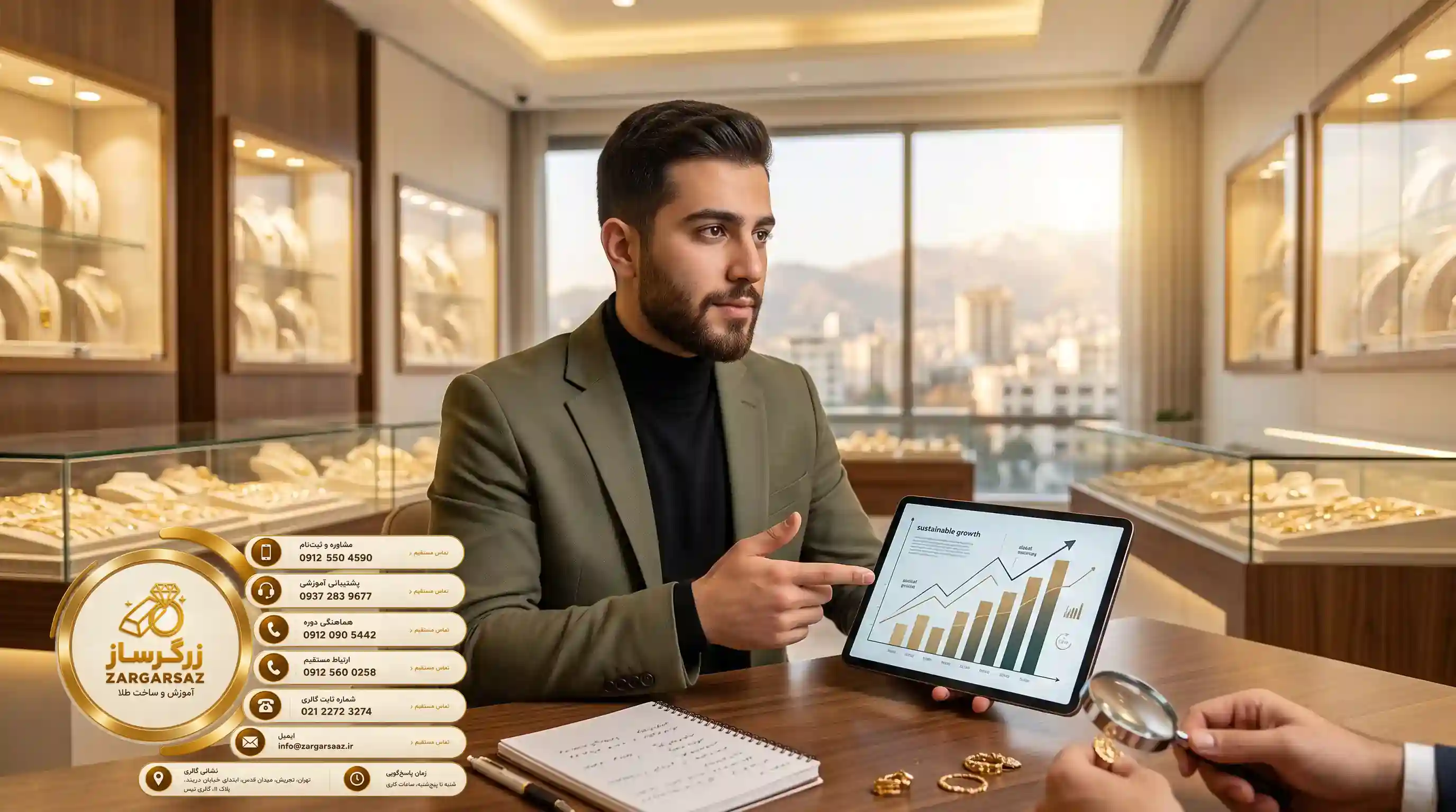 🚀 نقشه راه رشد پایدار برای طلافروشان جوان در دنیای دیجیتال
